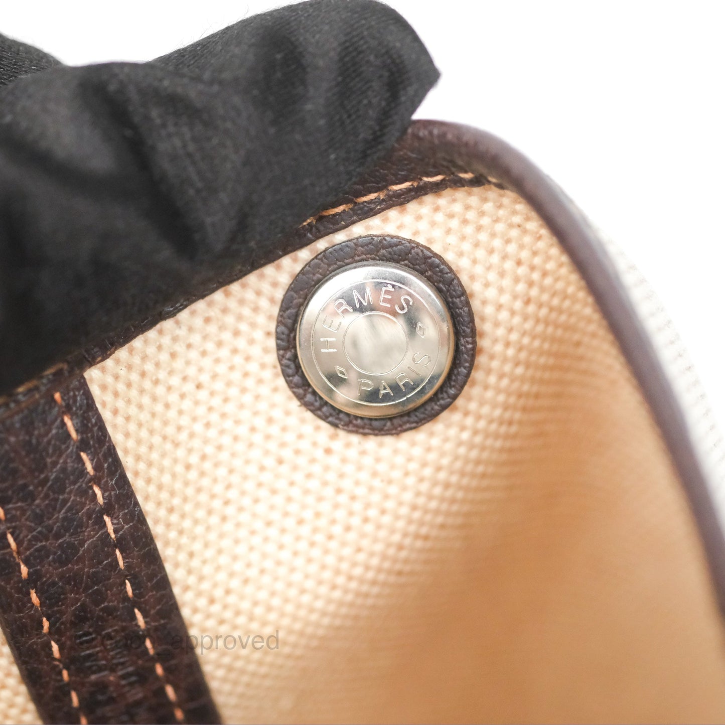 Hermès Garden Party 30 Canvas Brown/ Natural