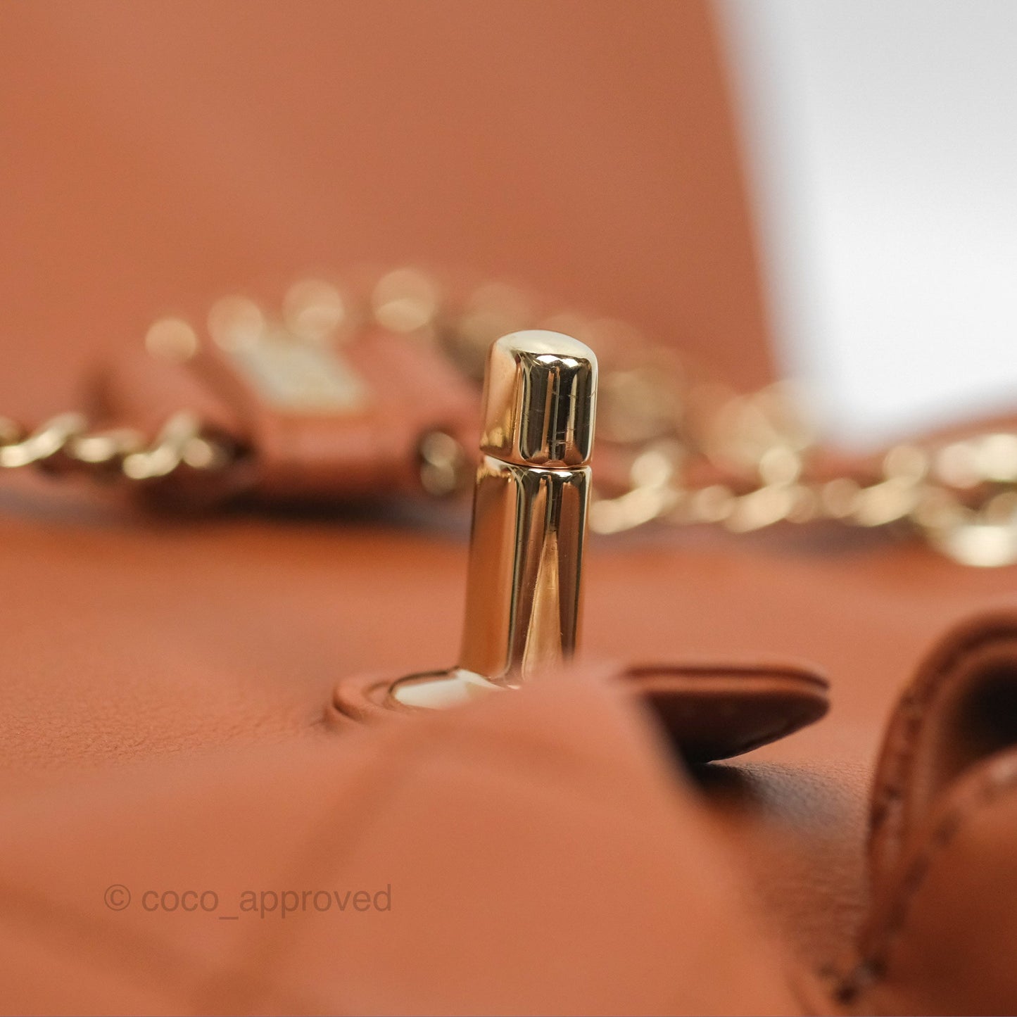 Chanel Medium Duma Backpack Tan Brown Calfskin Gold Hardware