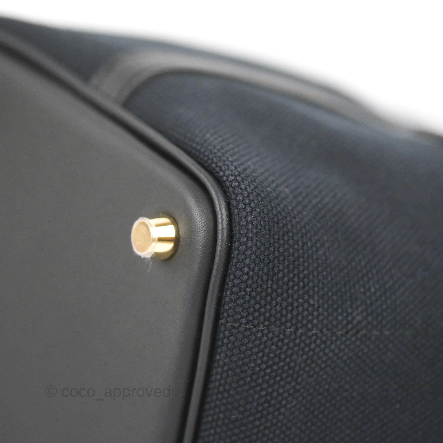Hermes Picotin Lock 18 Cargo Pockets Black Gold Hardware