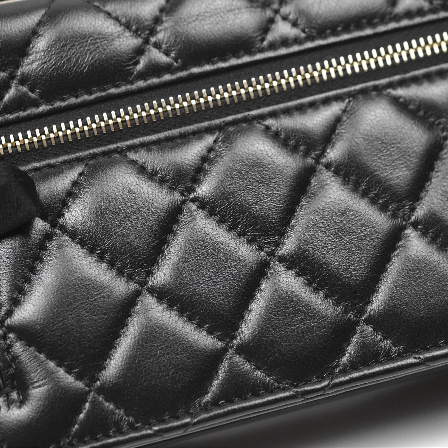 Chanel Mini Trendy WOC Black Lambskin Gold Hardware