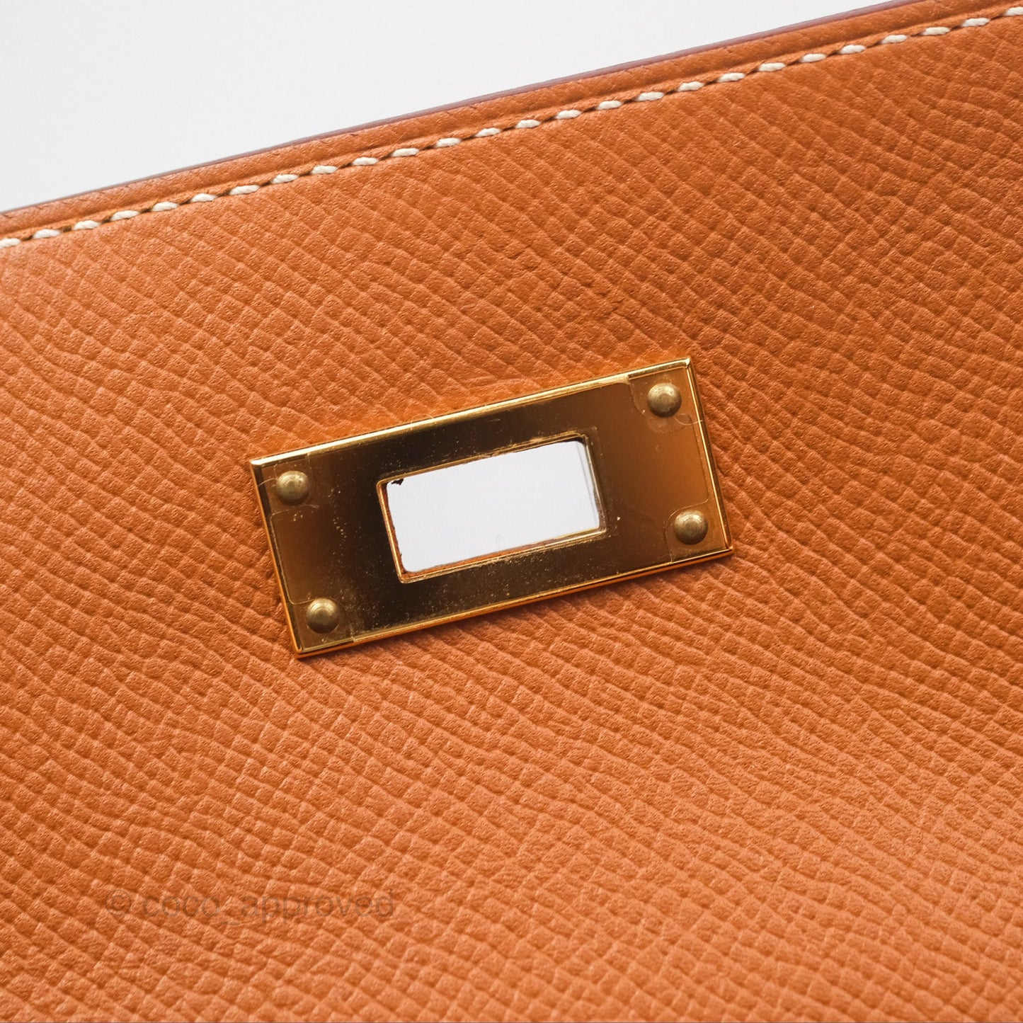 Hermès Kelly 28 Sellier Gold 37 Epsom Gold Hardware