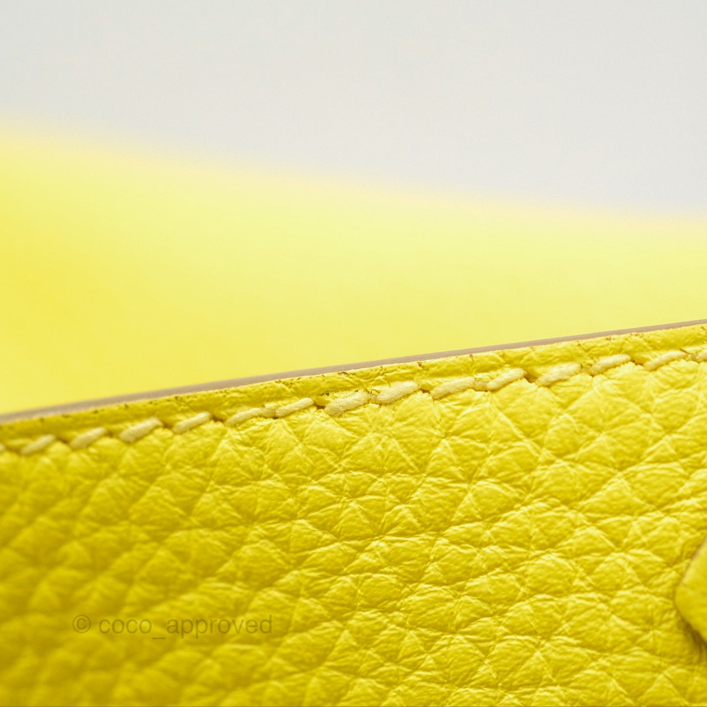 Hermès Lindy 30 Celemence Lime 9R Palladium Hardware