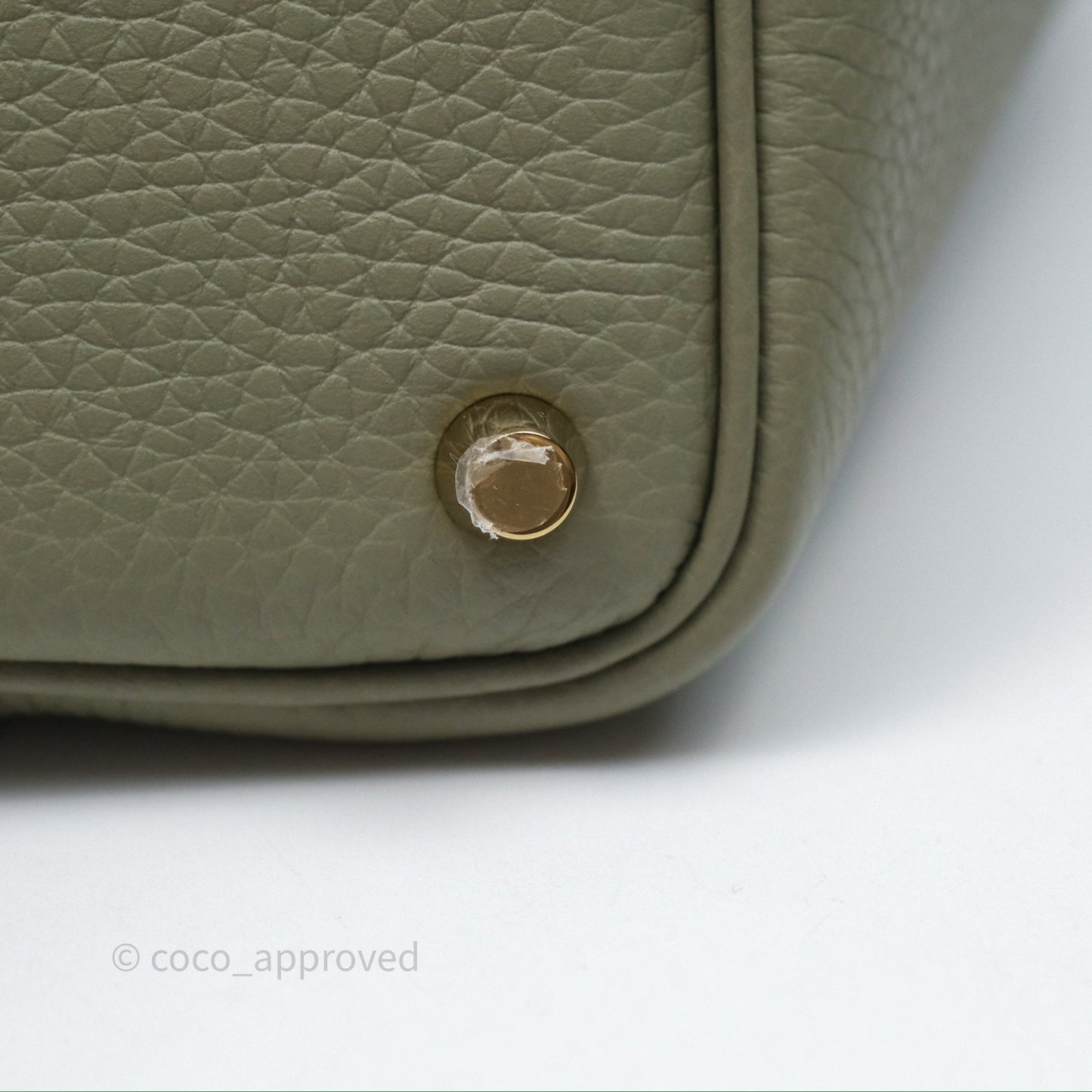 Hermès Picotin 18 Lock Sauge Q1 Clemence Gold Hardware
