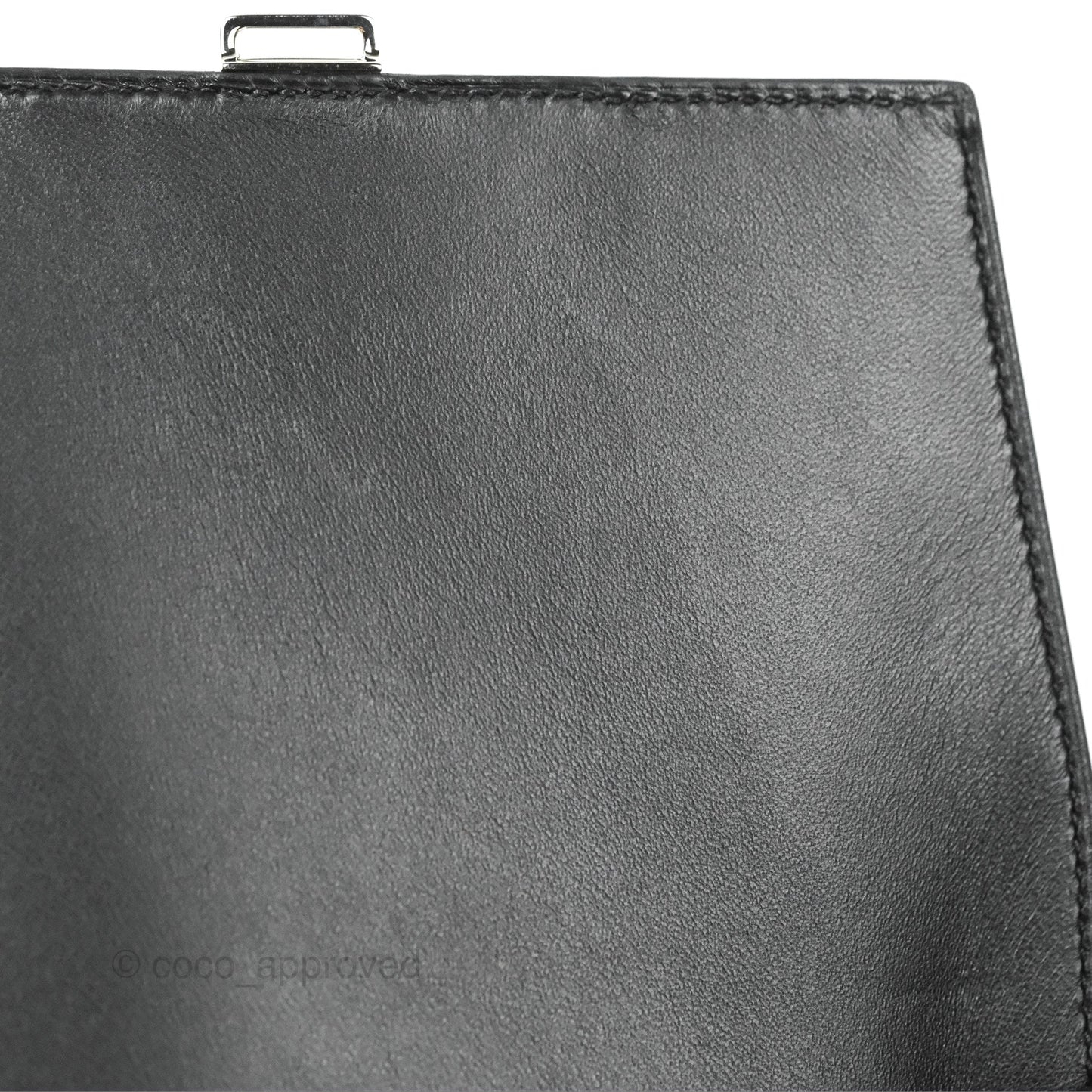 Hermès Della Cavalleria Mini Bag Black Epsom Palladium Hardware