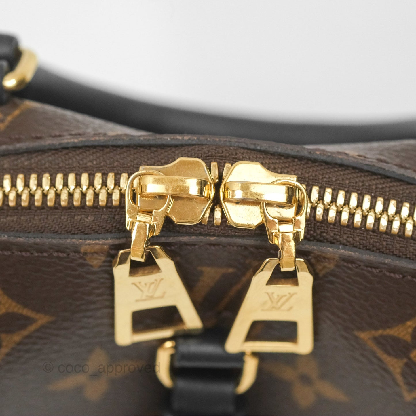 Louis Vuitton Petite Malle Souple Monogram Canvas