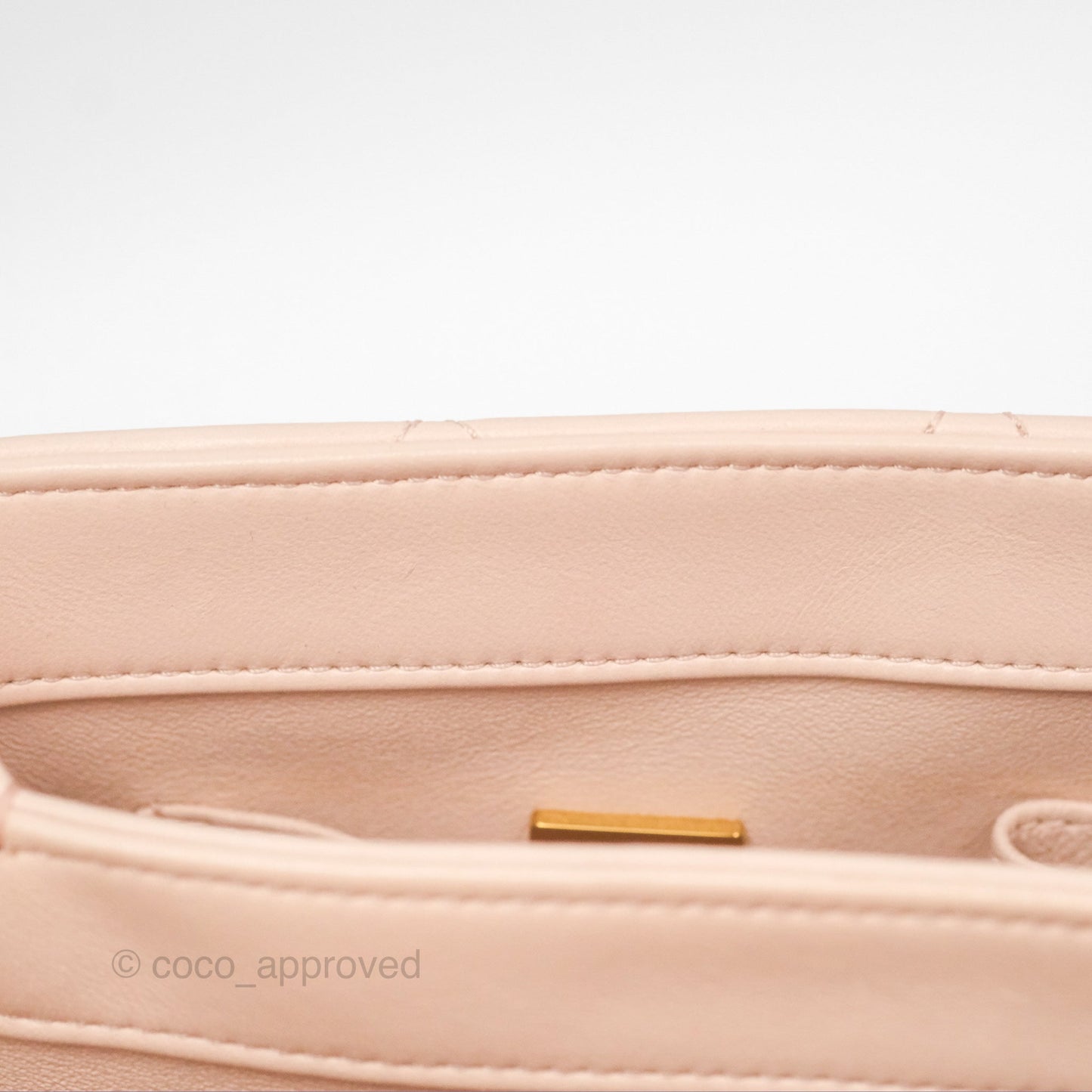 Chanel Trendy CC Small Beige Lambskin Gold Hardware