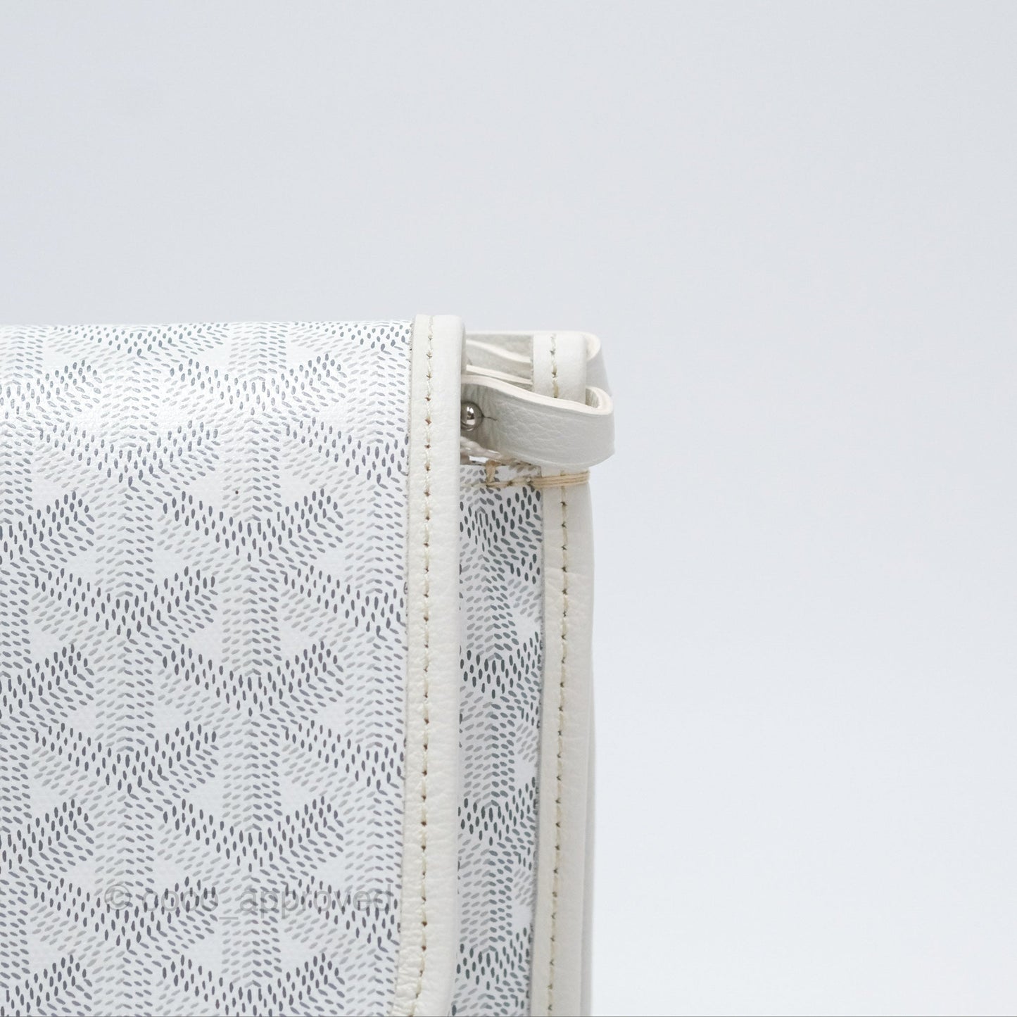 Goyard Plumet Pocket Wallet White