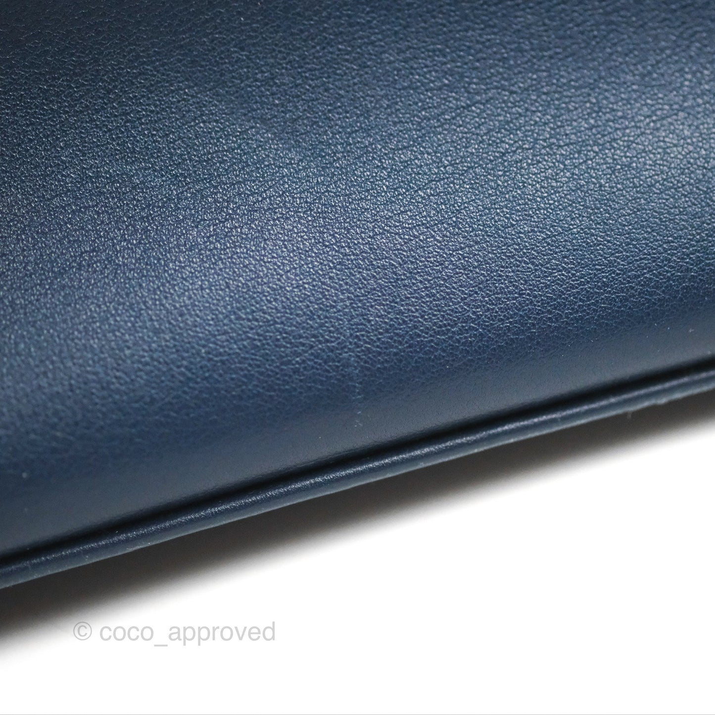 Hermès ToolBox 20 Navy Swift Palladium Hardware
