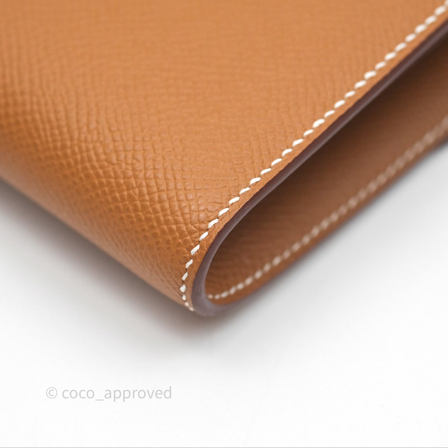 Hermès Constance Long To Go Wallet Gold Epsom Gold Hardware