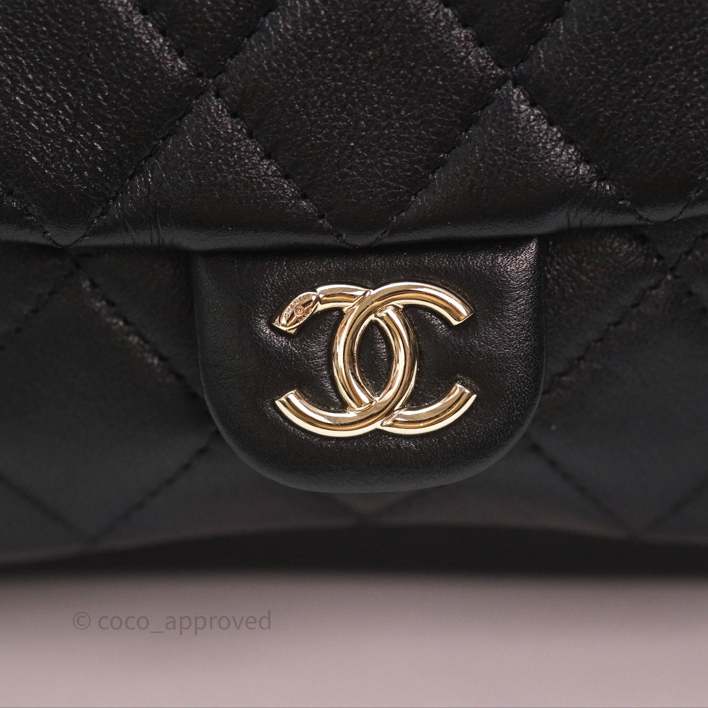 Chanel Quilted Large Duma Drawstring Backpack Black Calfskin