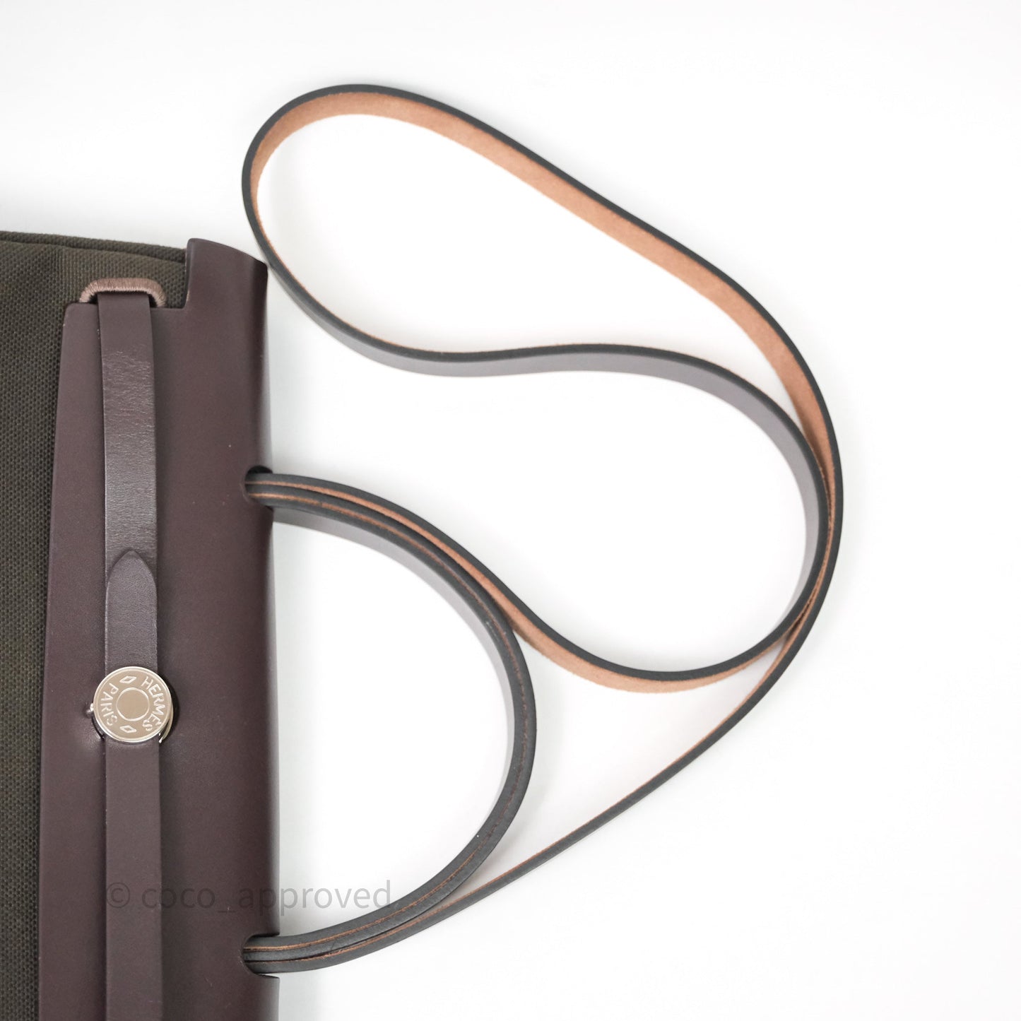 Hermès Herbag Zip 31 Dark Bronze Ebene 46 Palladium Hardware