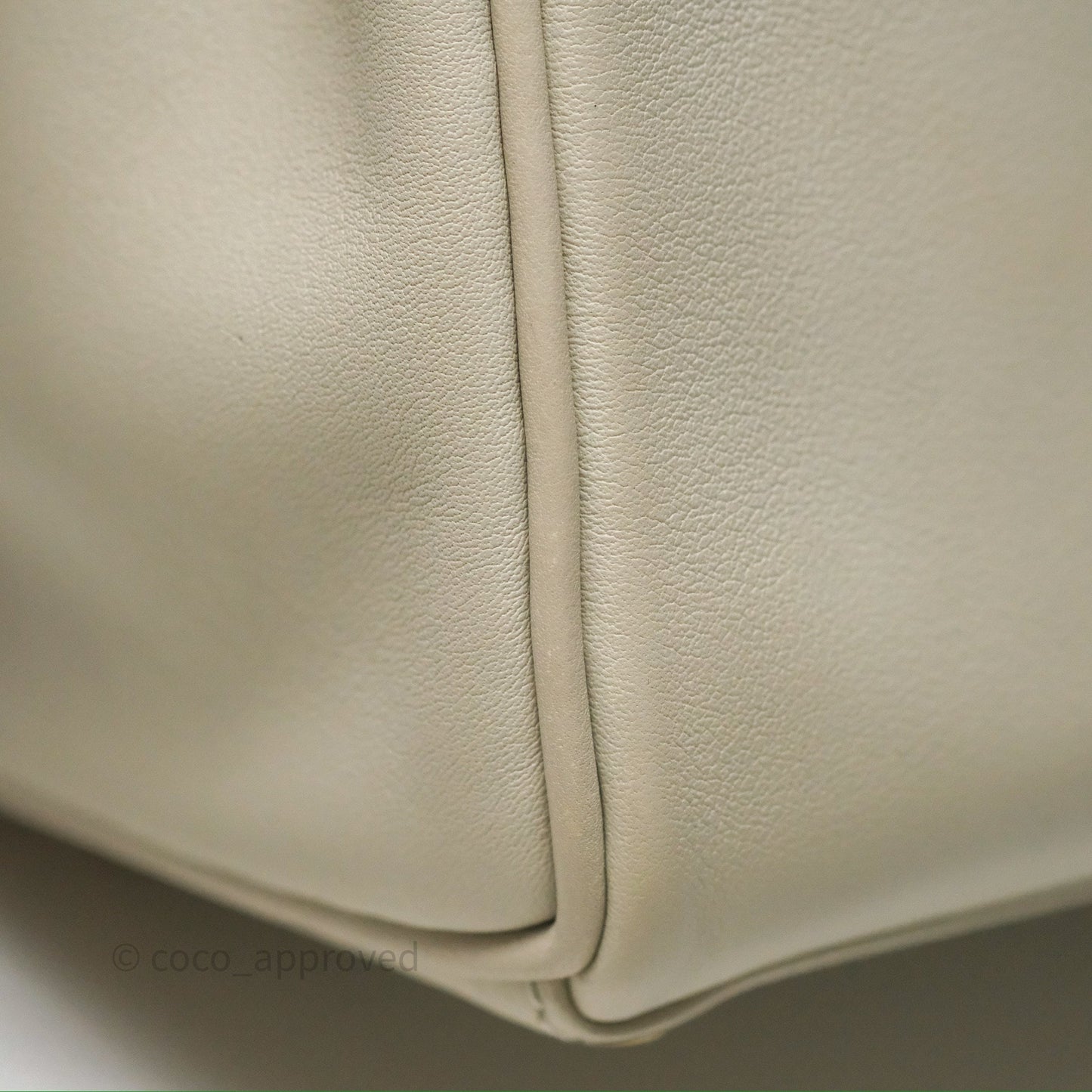 Hermès Retourne Swift Kelly 25 Gris Perle 80 Gold Hardware