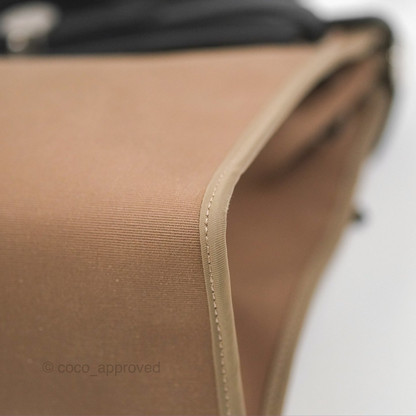Hermès Herbag Zip 31 Ebene/Etoupe Canvas Palladium Hardware