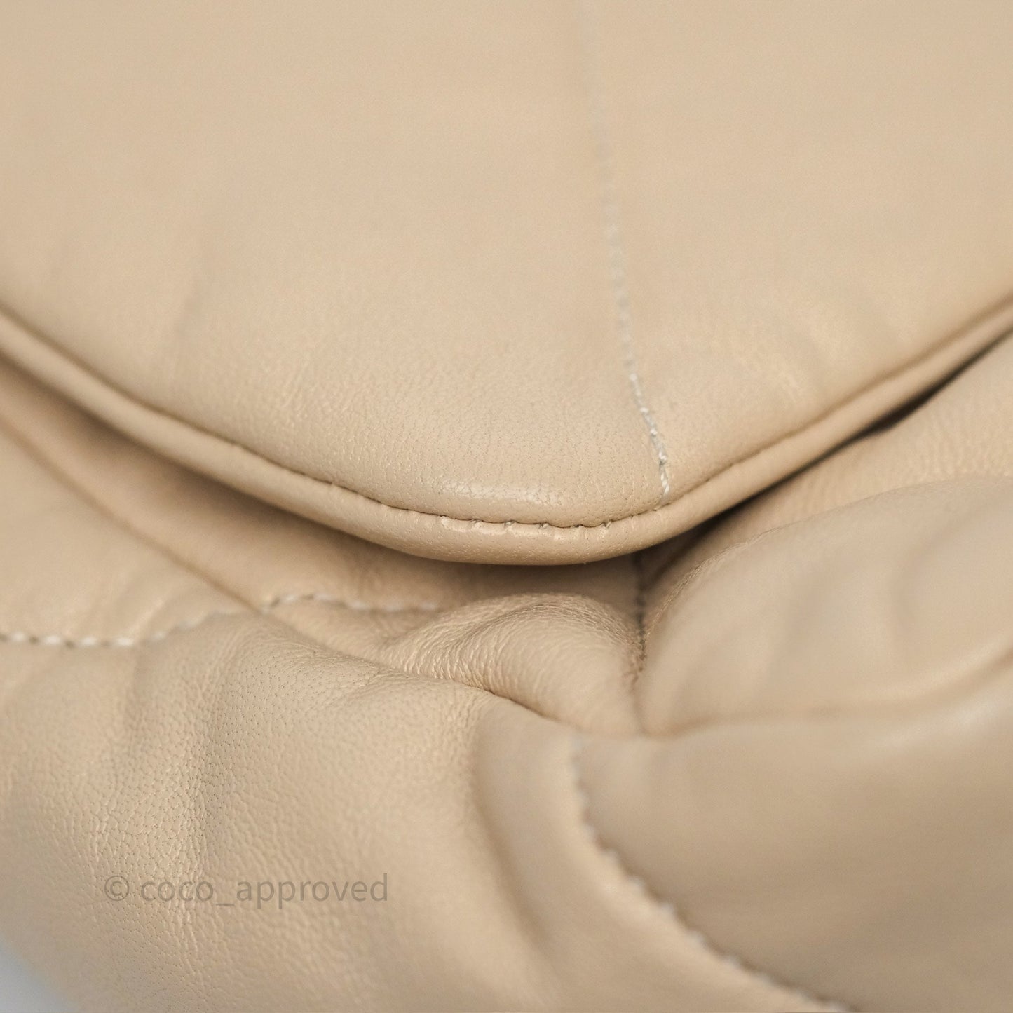 Chanel 19 Small Beige Mixed Hardware