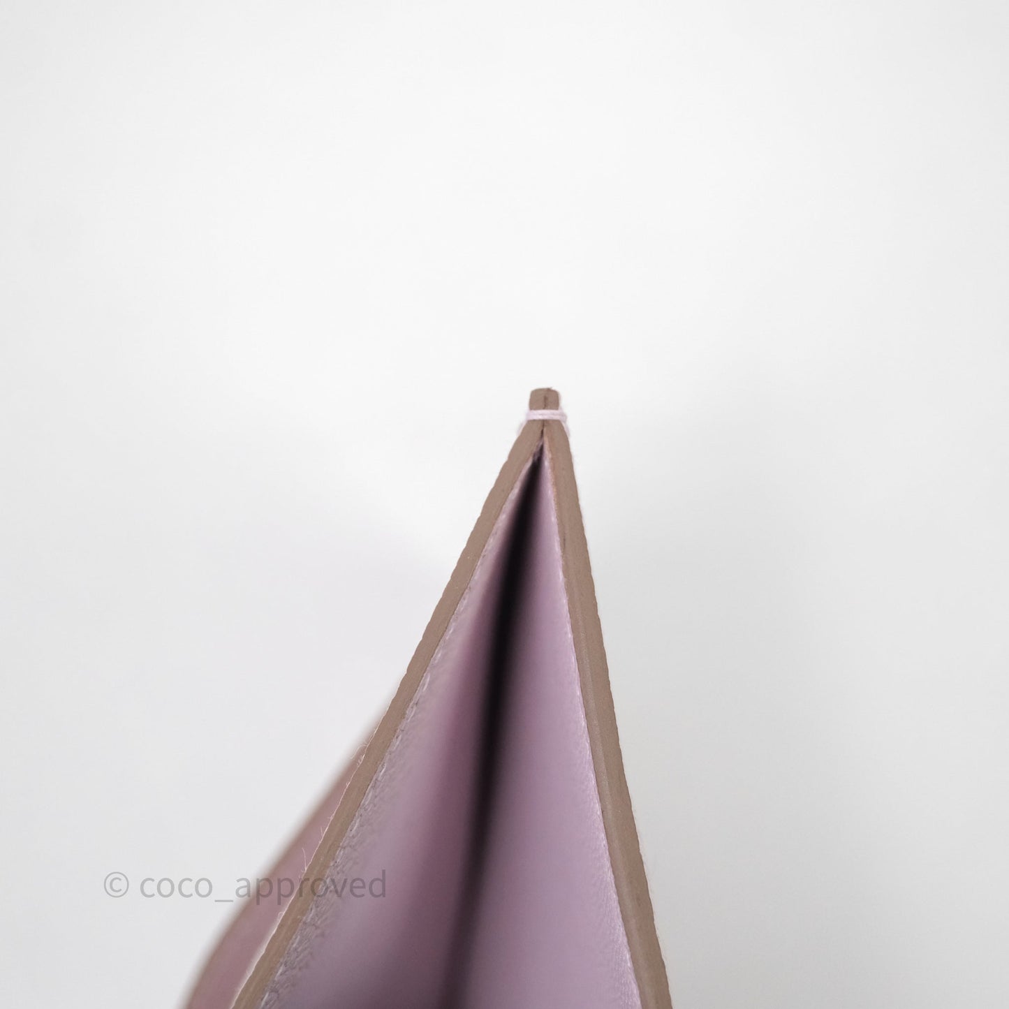Hermes Bearn Wallet Mauve Pale 09 Palladium Hardware