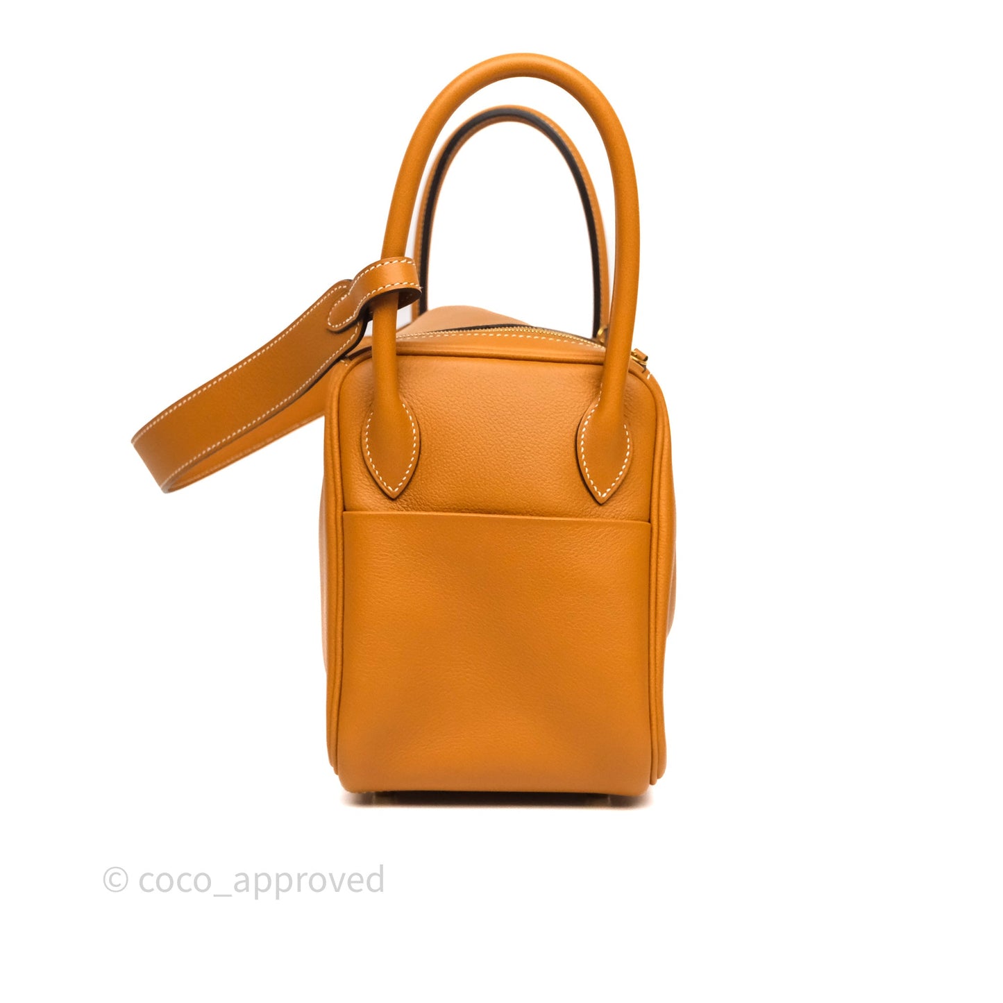Hermès Lindy 26 Toffee 1H Taurillon Clemence Gold Hardware