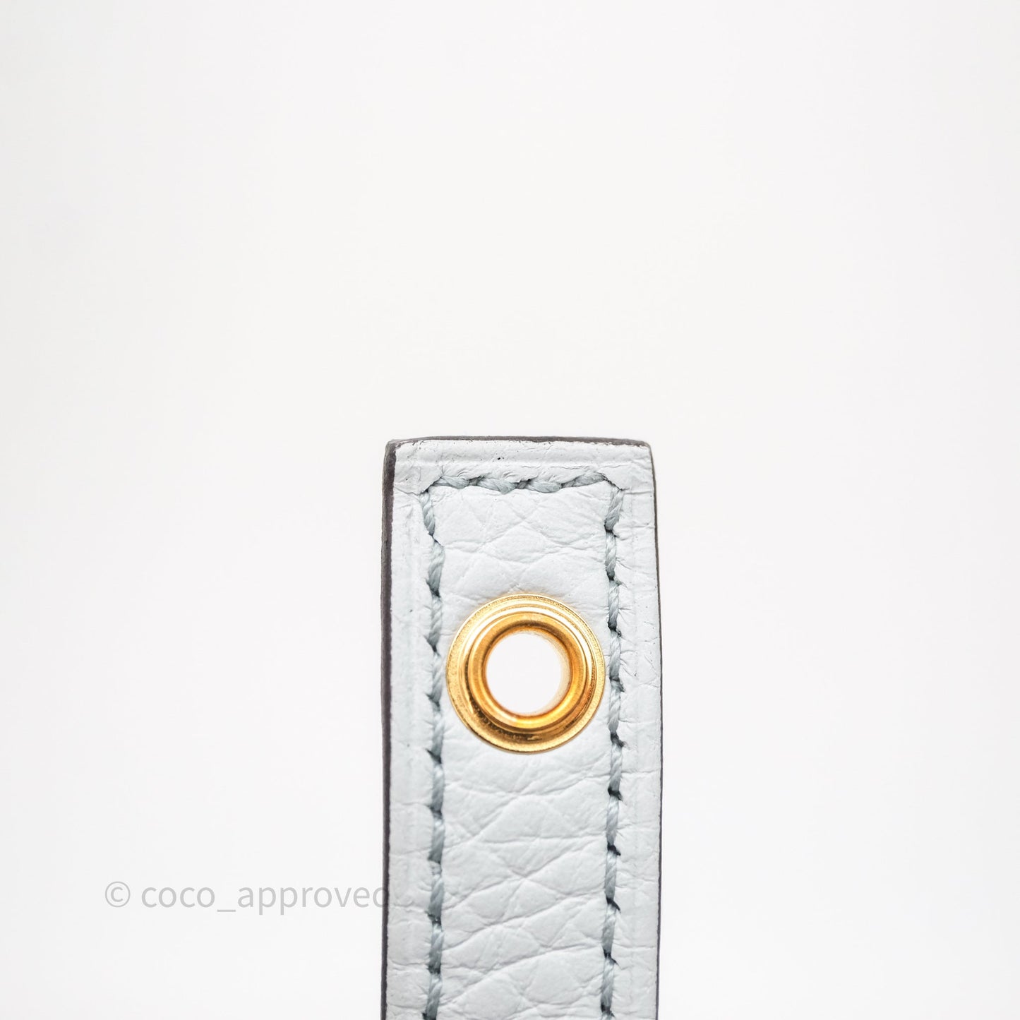 Hermès Picotin 18 Bleu Pâle 08 Clemence Gold Hardware