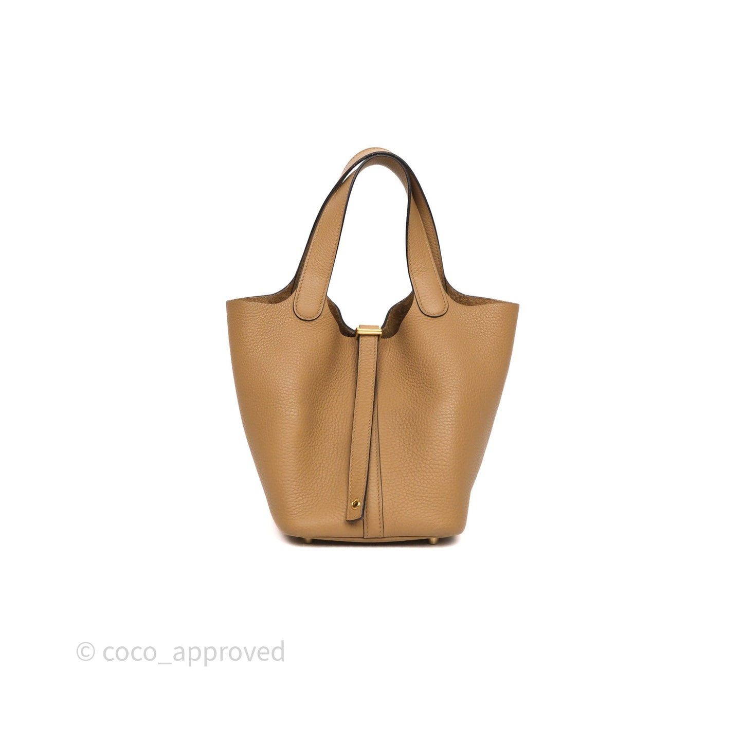 Hermès Picotin Lock 18 Chai 0M Taurillon Clemence Gold Hardware