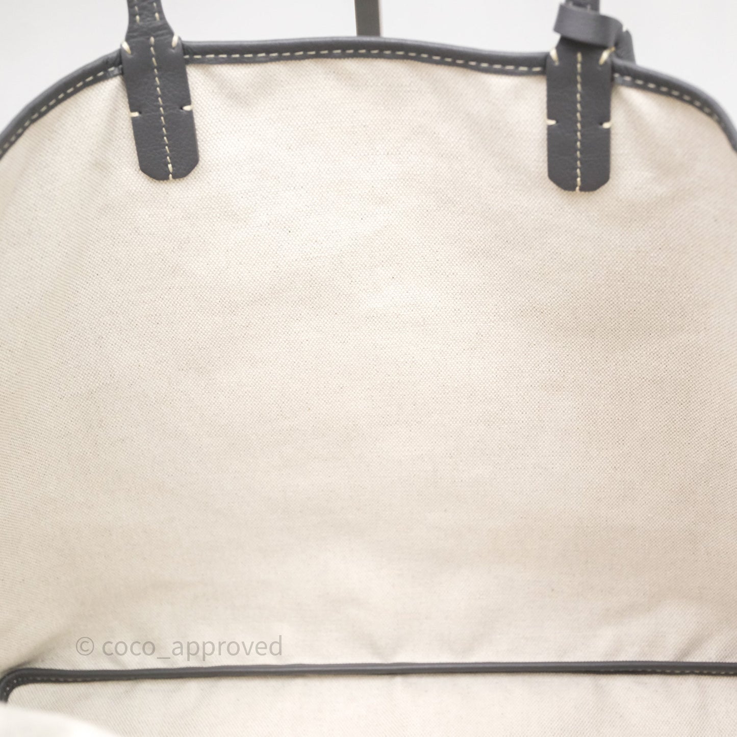 Goyard St Louis Tote PM Grey