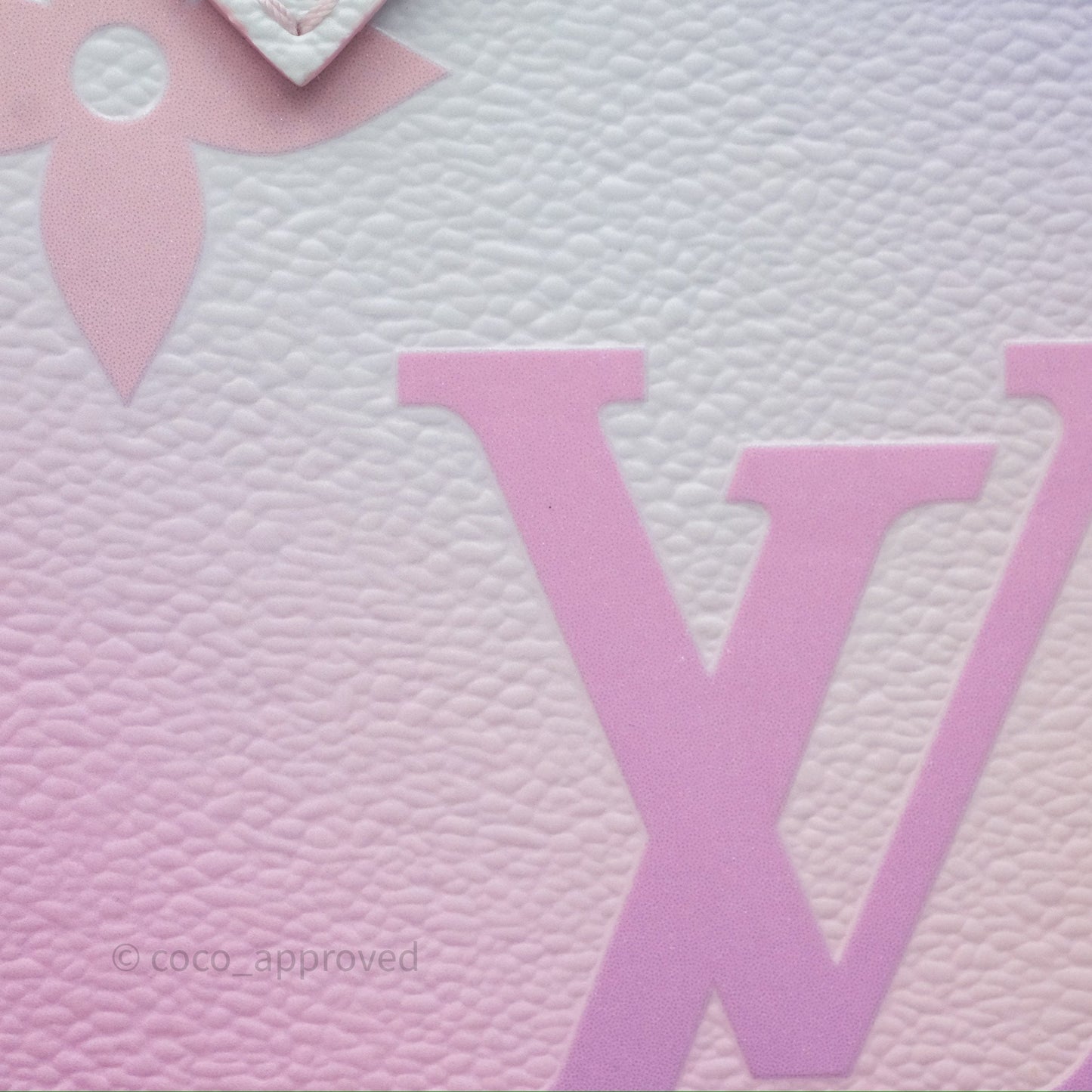 Louis Vuitton Petit Sac Plat Bag Sunrise Pastel