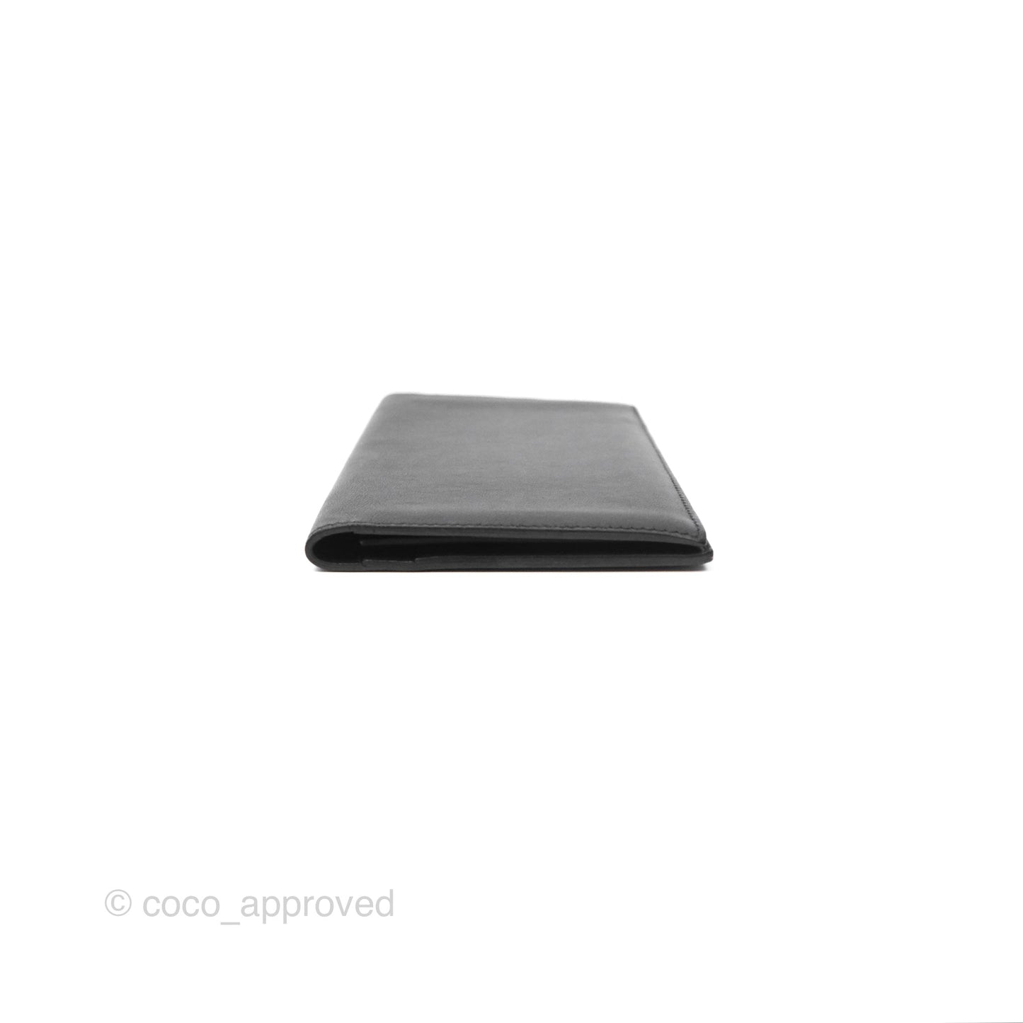 Hermès Citizen Twill Long Wallet Black Swift