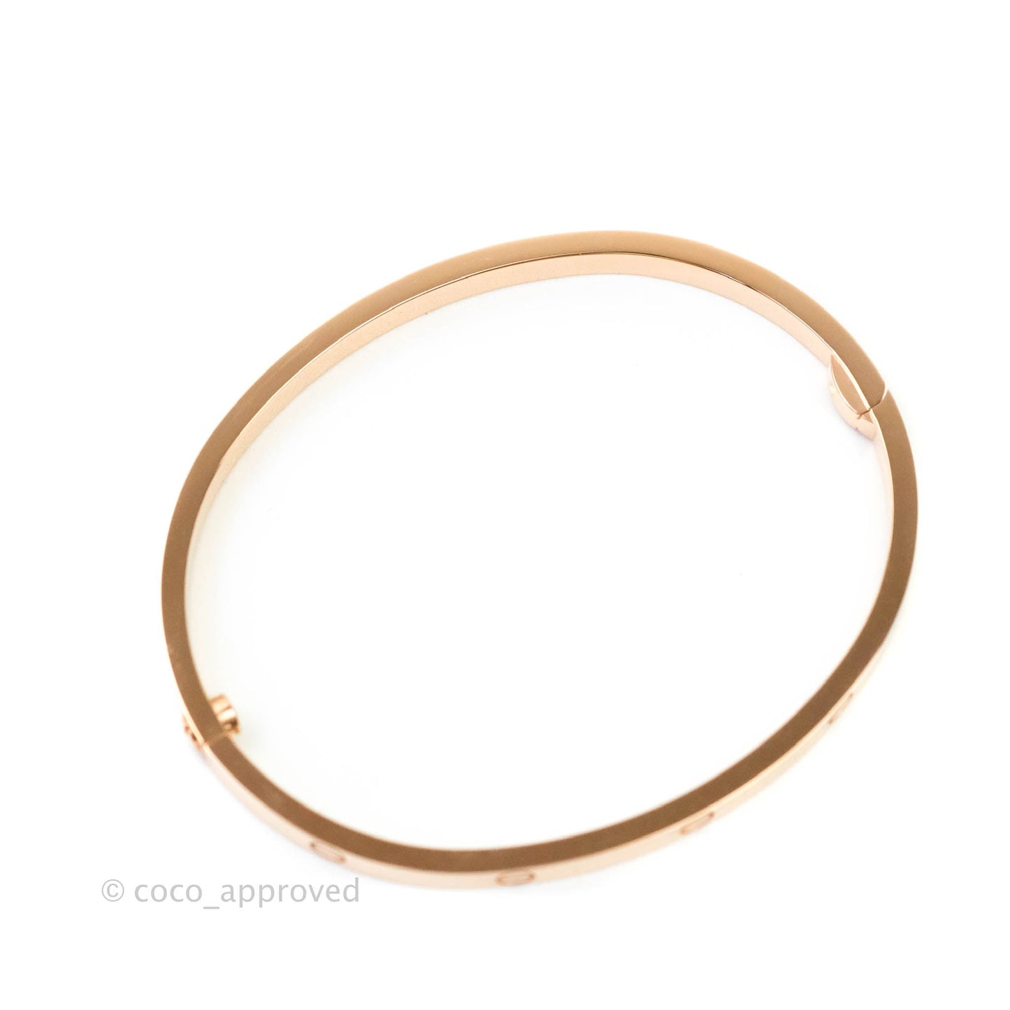 Cartier Small Love Bracelet Rose Gold