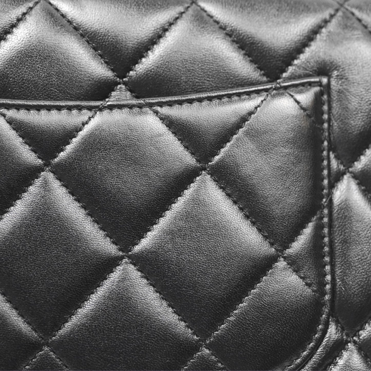 Chanel Small Trendy CC Black Lambskin Gold Hardware