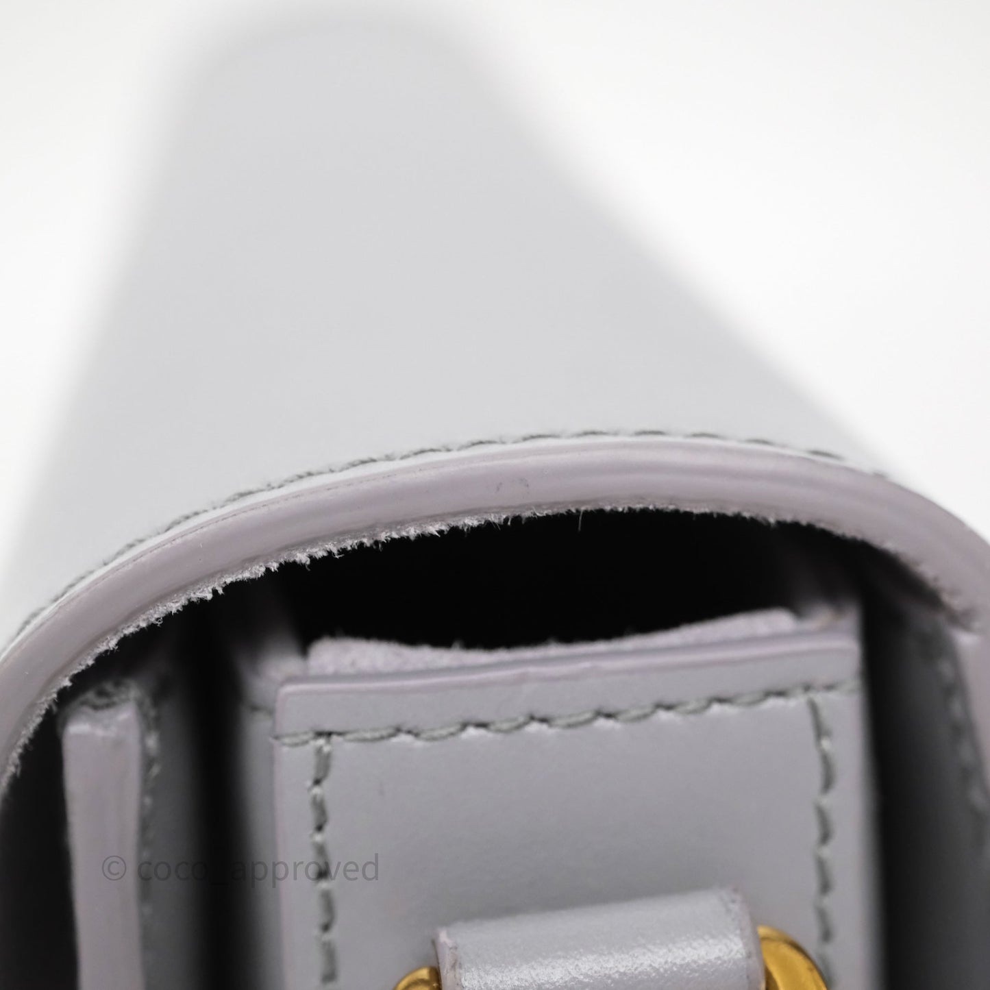 Dior 30 Montaigne Avenue Bag Grey Box Calfskin