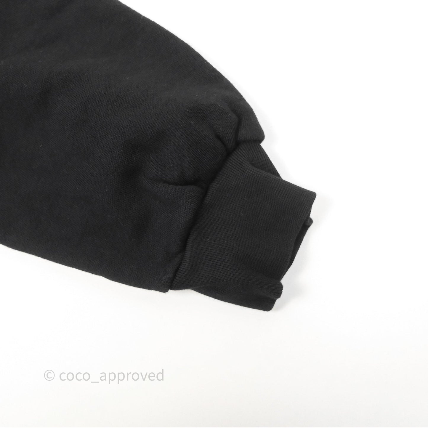 Gucci Hollywood Babylon Cropped Hoodie Black