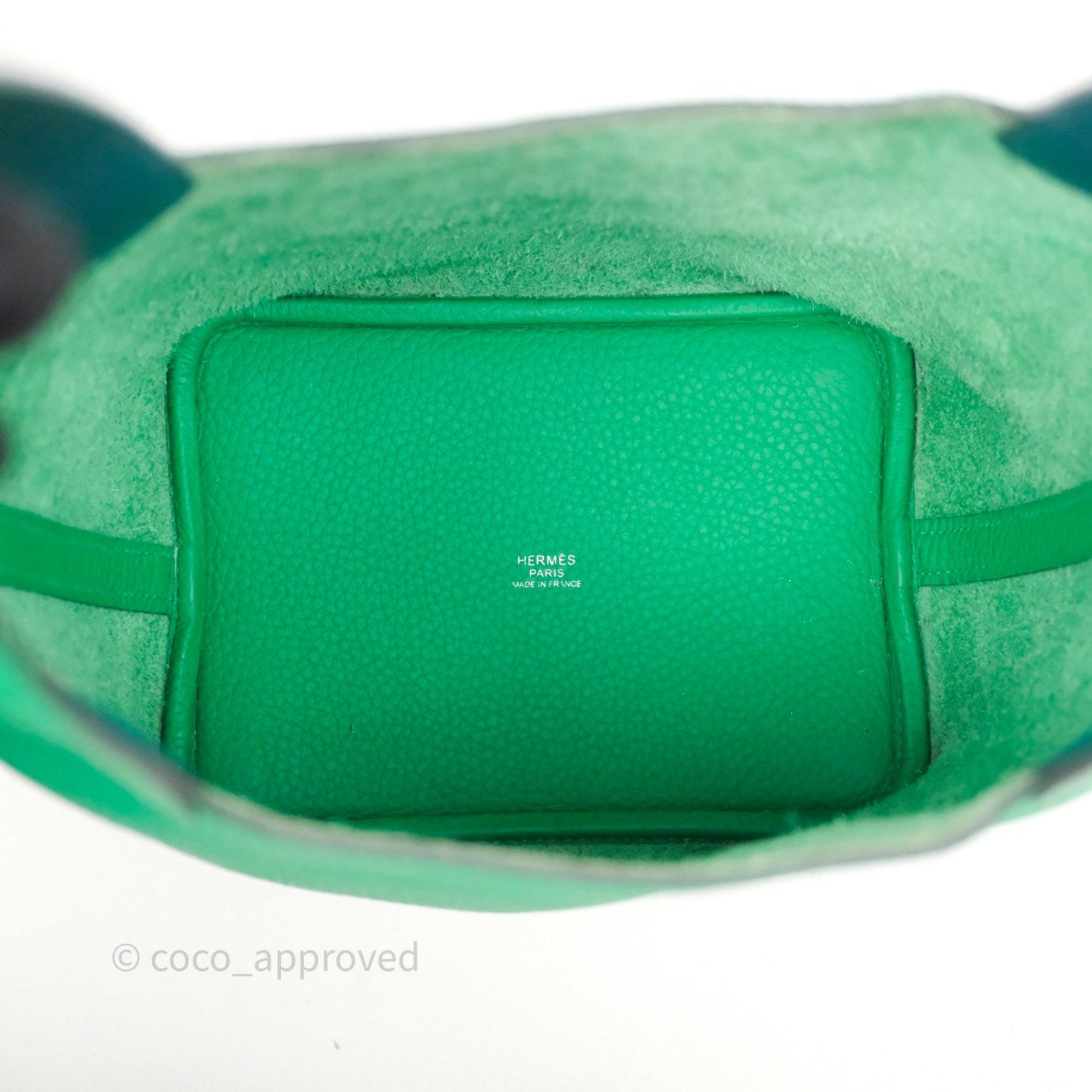 Hermès Picotin 18 Vert Jade 16 Clemence Palladium Hardware