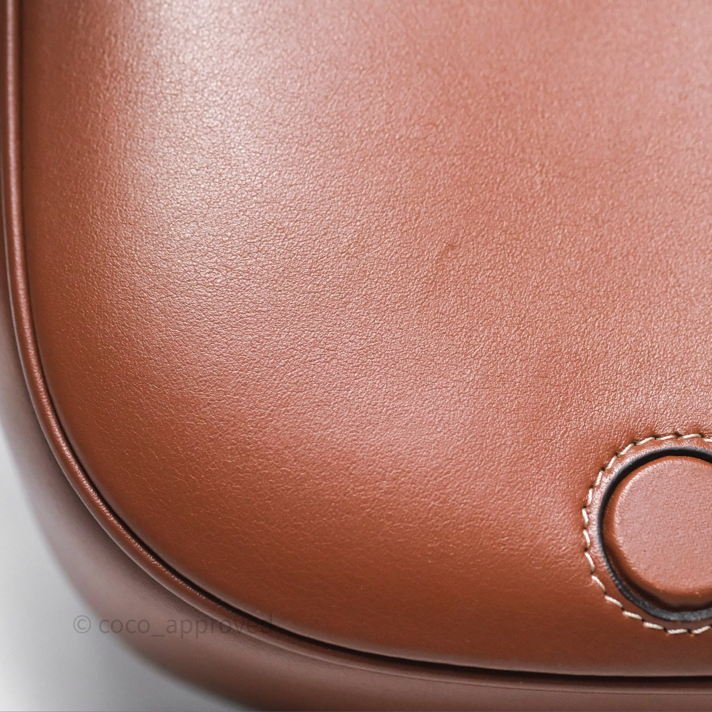 Celine Folco Cuir Triomphe in Smooth Calfskin Tan