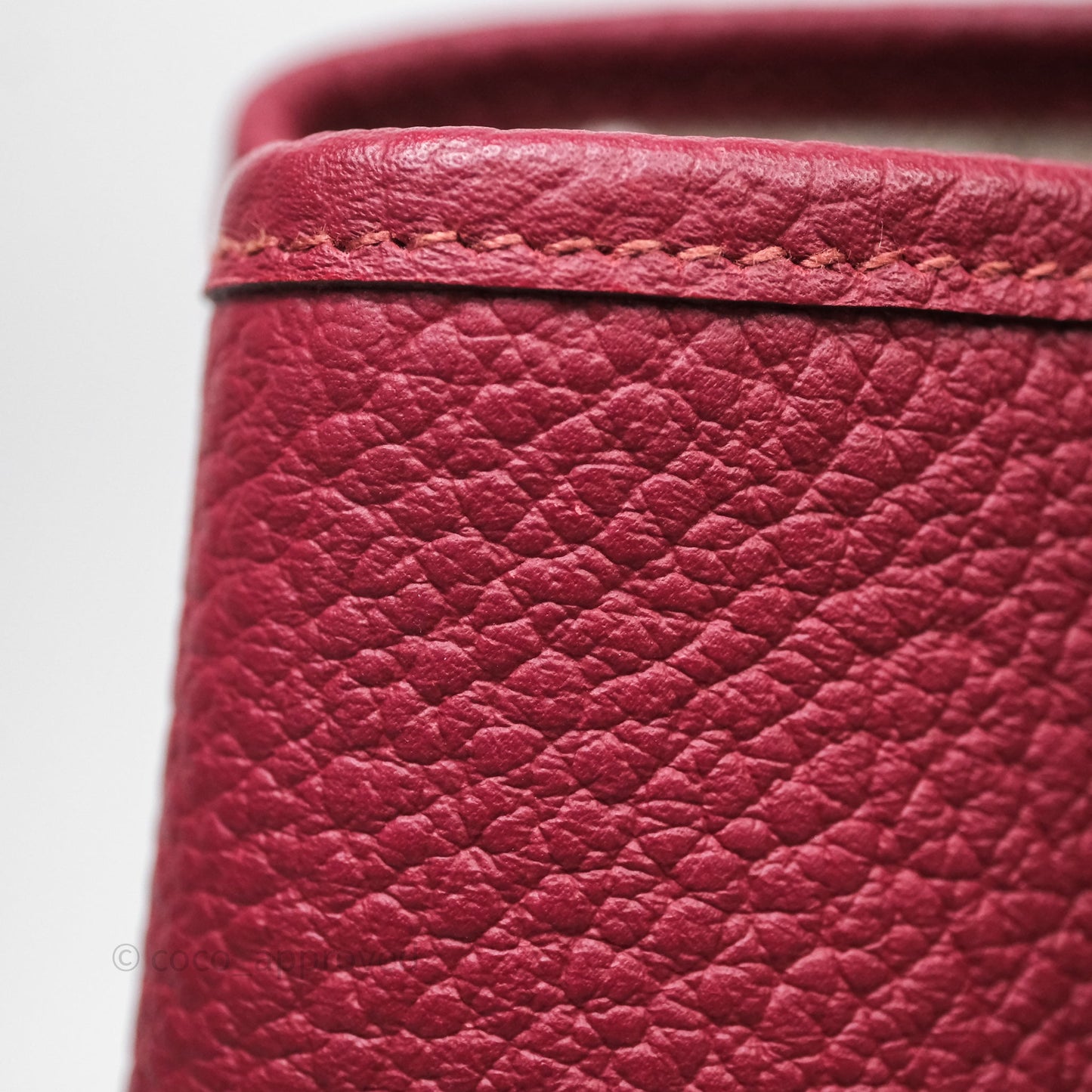 Hermès Garden Party 36 Burgundy Negonda