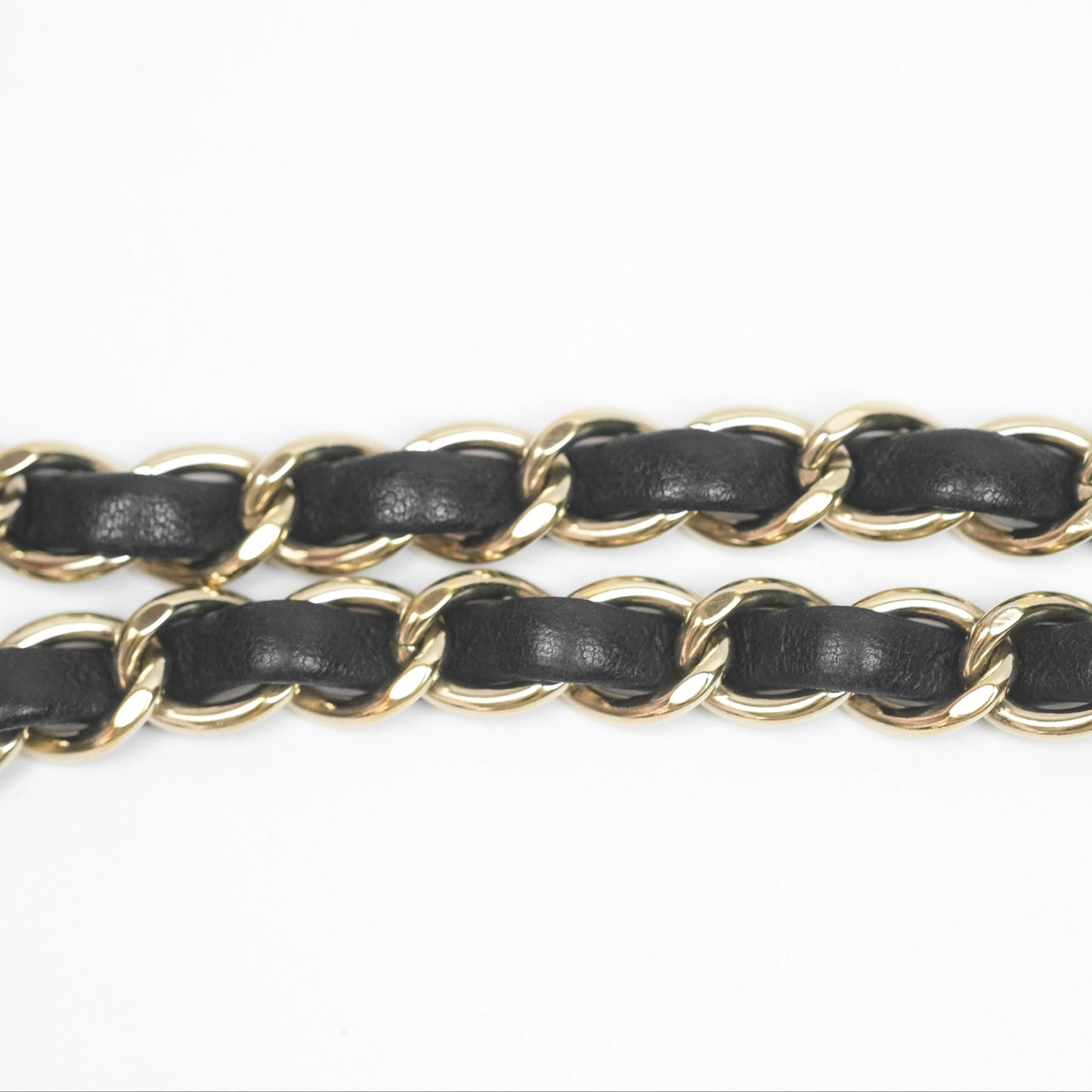 Chanel Mini Rectangular Chevron Black Lambskin Gold Hardware