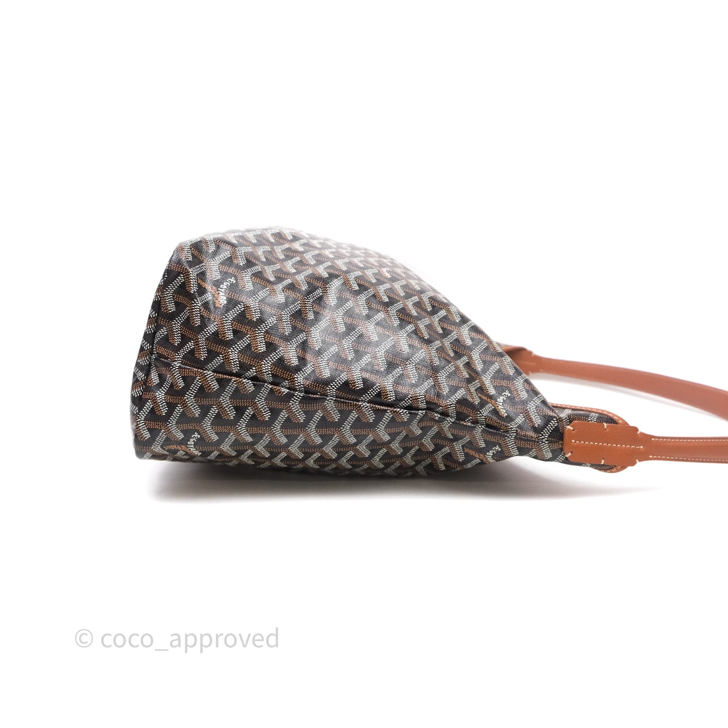 Goyard Bohème Hobo Bag Black & Tan
