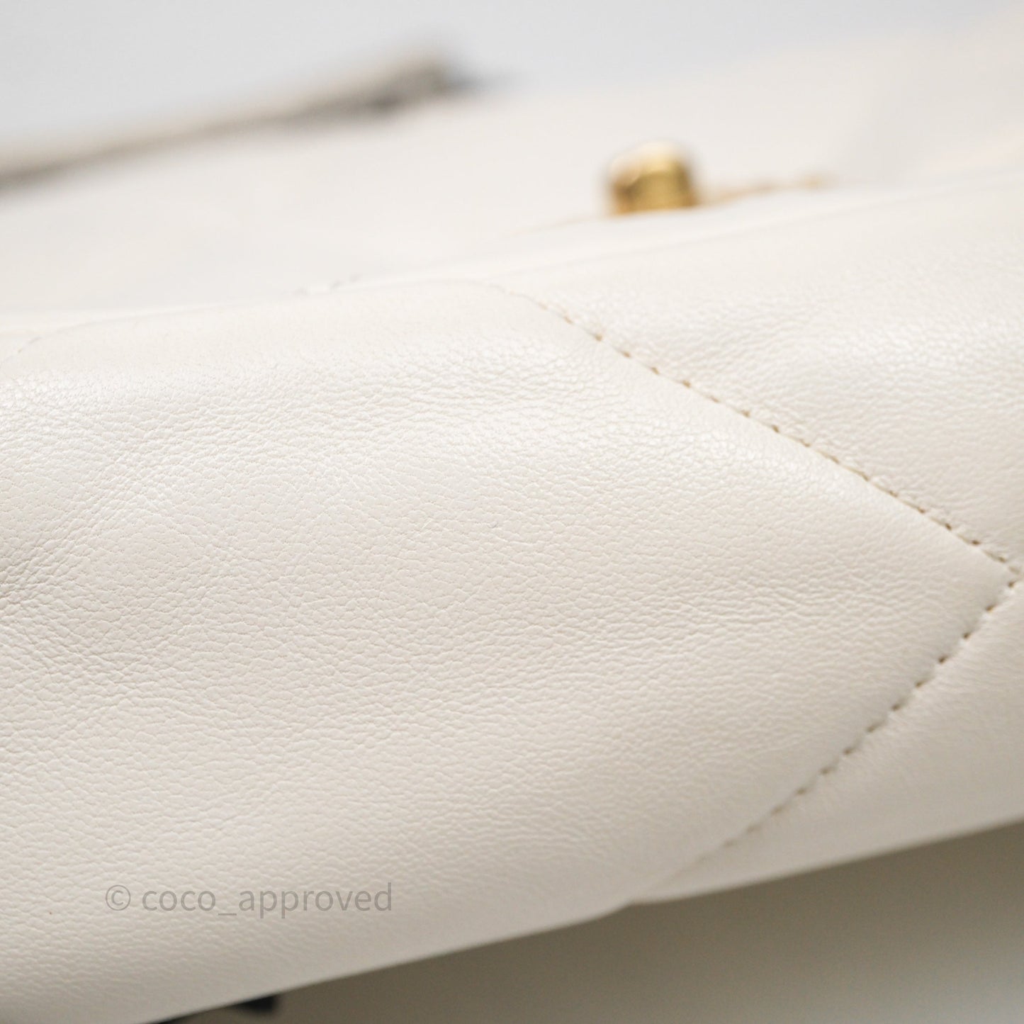 Chanel 19 Small Ivory White Mixed Hardware