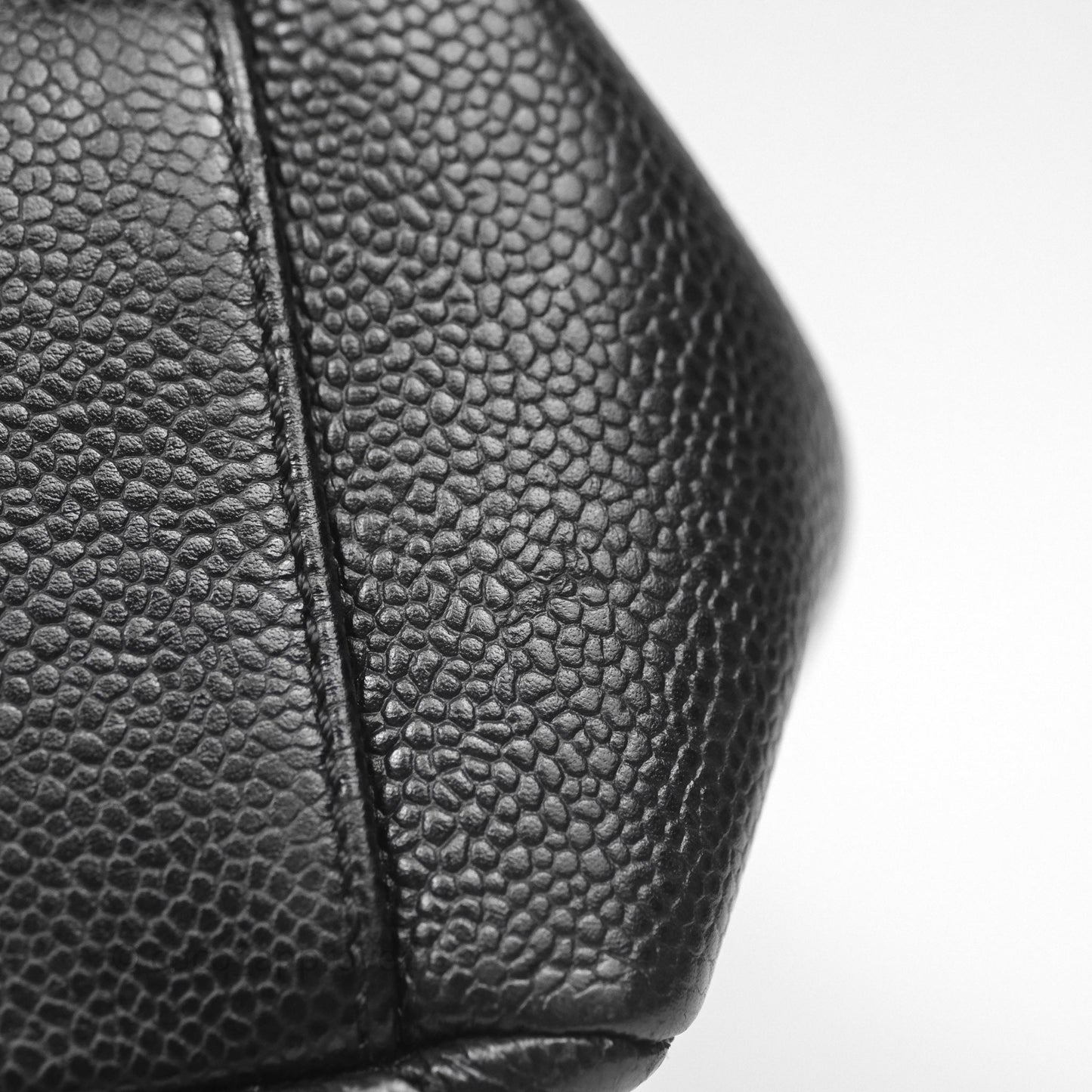 Chanel Vertical GST Black Caviar Gold Hardware