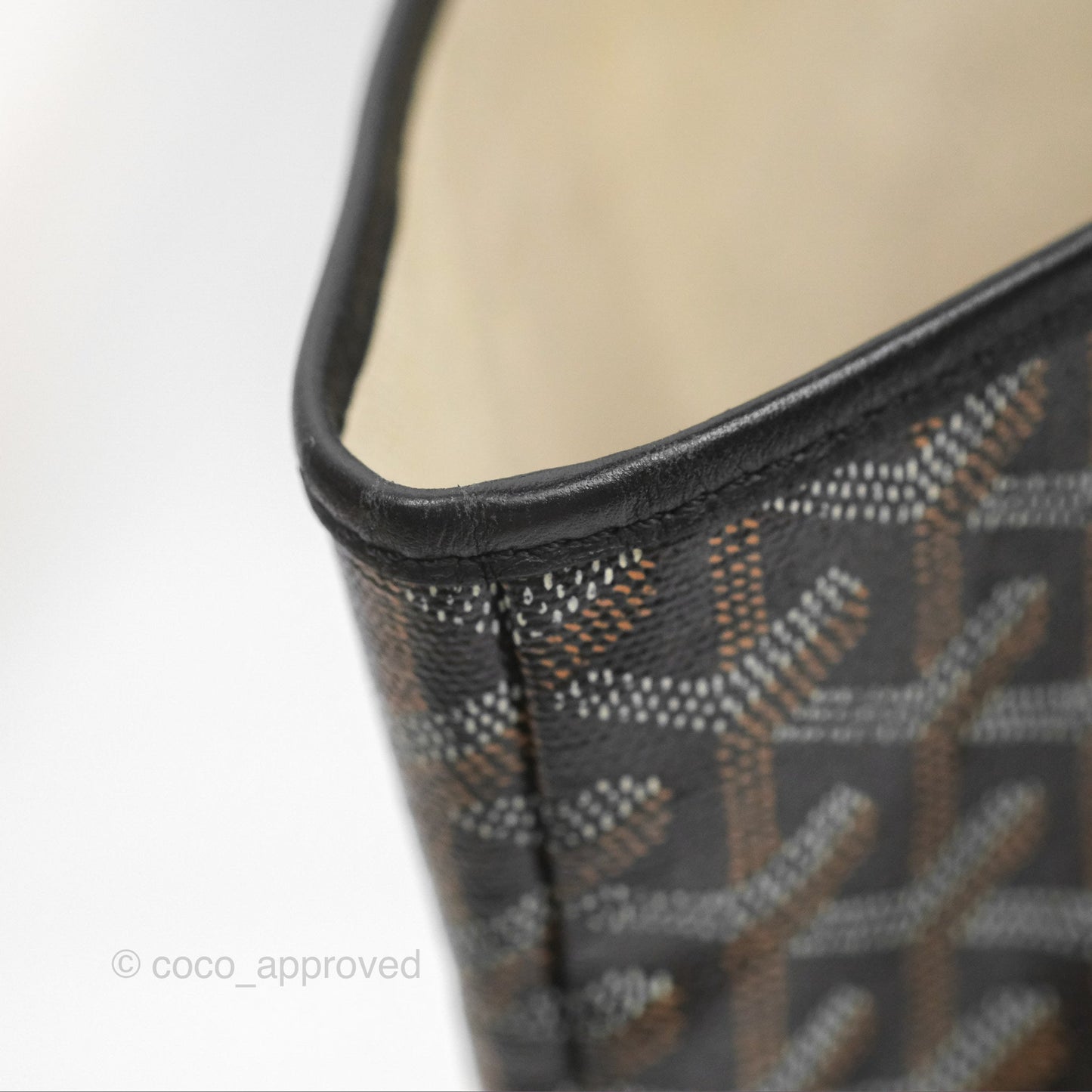 Goyard St Louis Tote PM Black