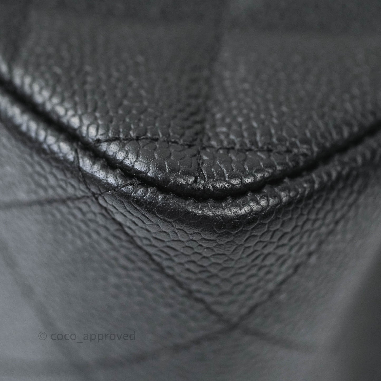 Chanel Jumbo Double Flap Black Caviar Silver Hardware⁣⁣