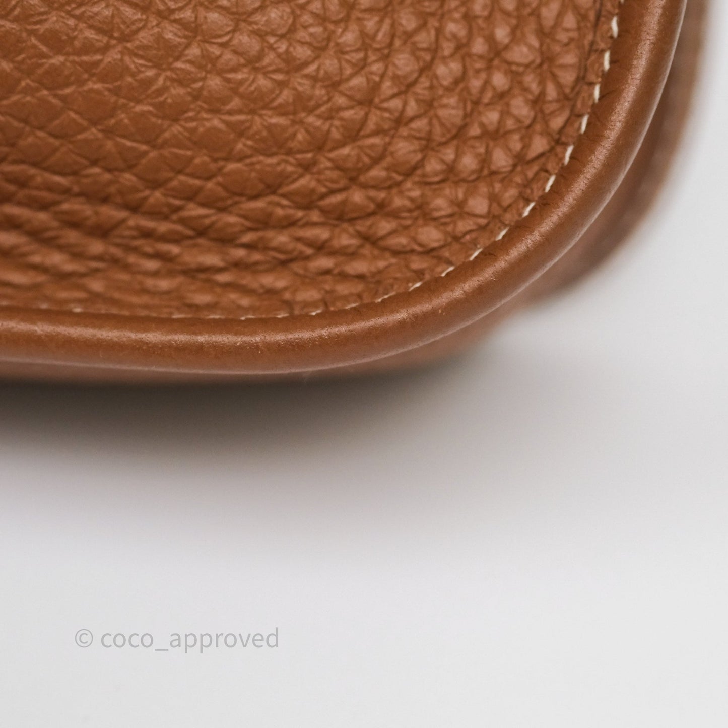 Hermès Mini Evelyne 16 Amazone Gold 37 Clemence Palladium Hardware
