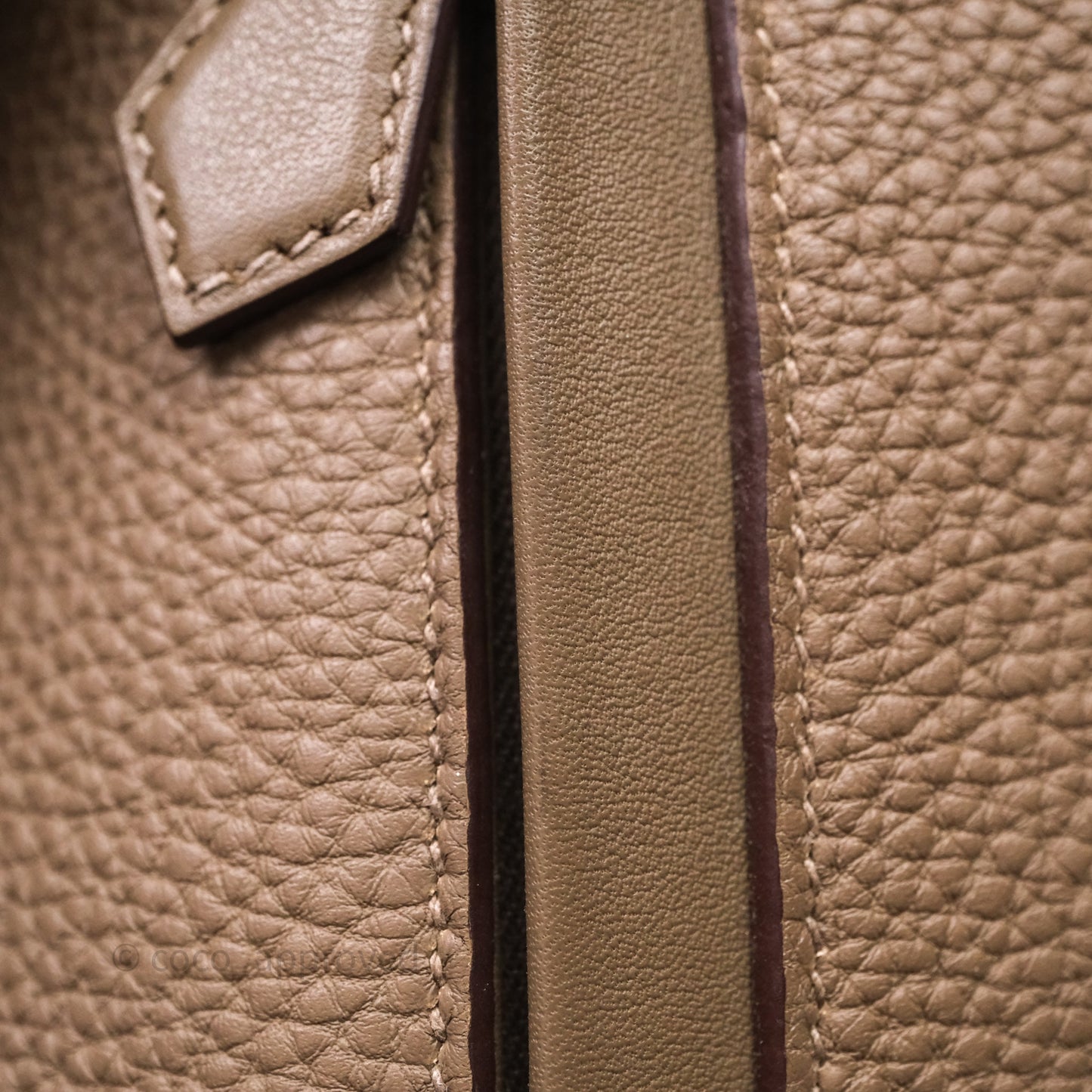 Hermes Arcon Bag Etoupe 18 Togo Palladium Hardware