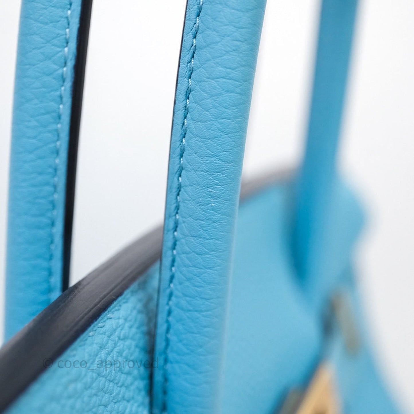 Hermès Birkin 30 Bleu De Nord P3 Togo Gold Hardware