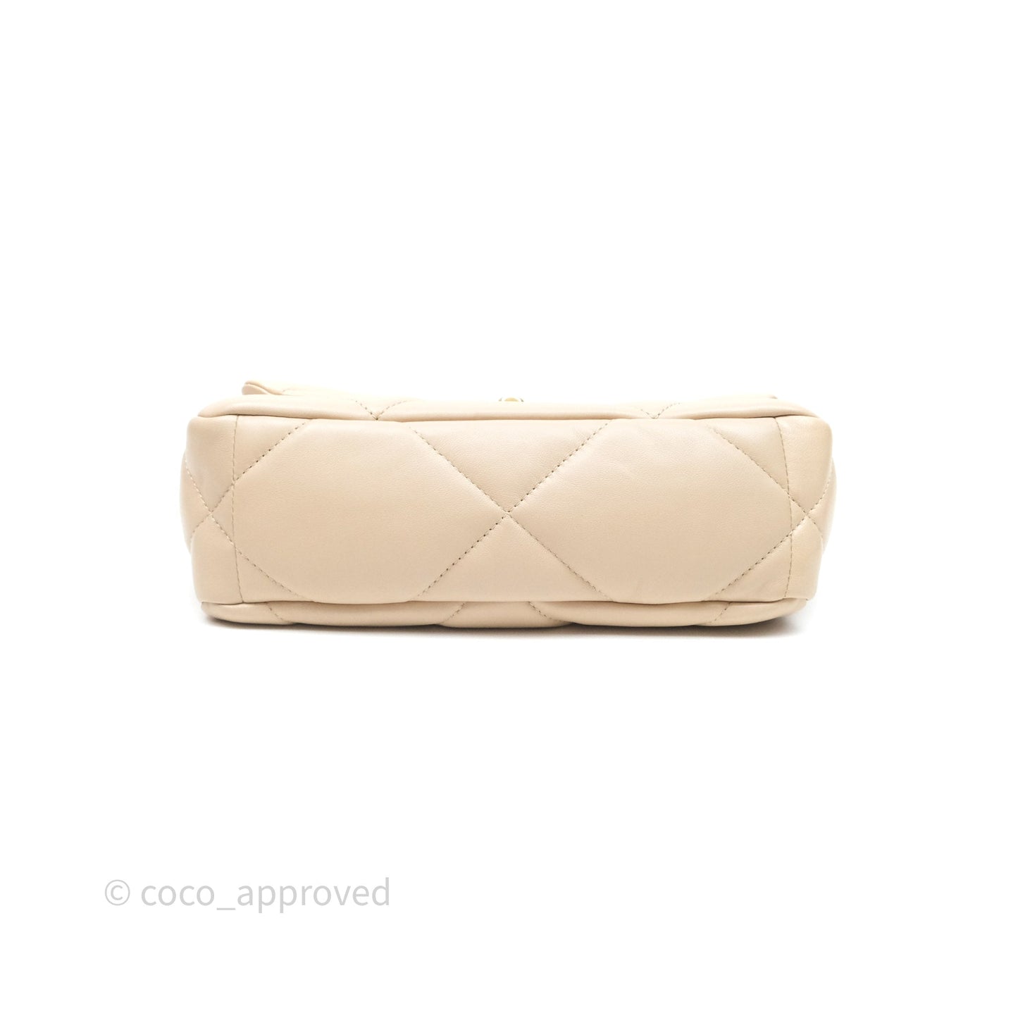 Chanel 19 Small Beige Mixed Hardware