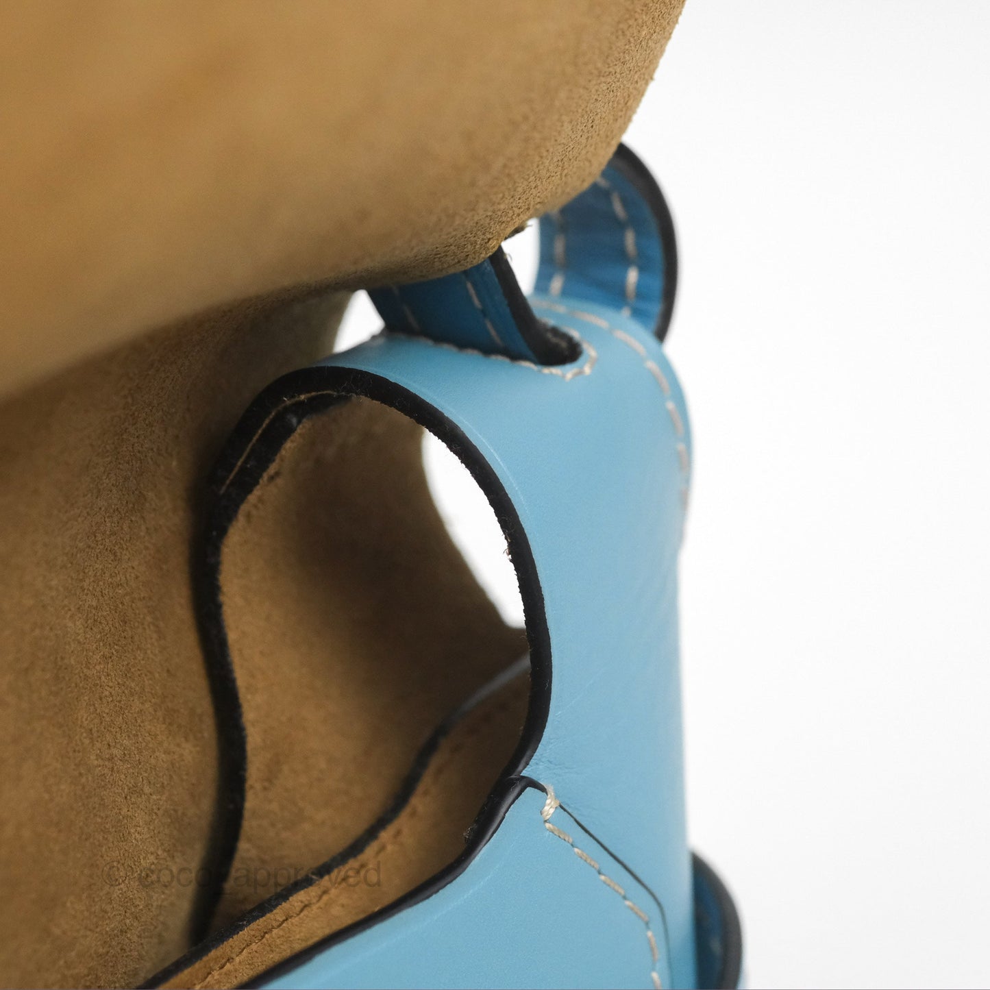 Loewe Small Gate Bag Smooth Calfskin in Black and Blue