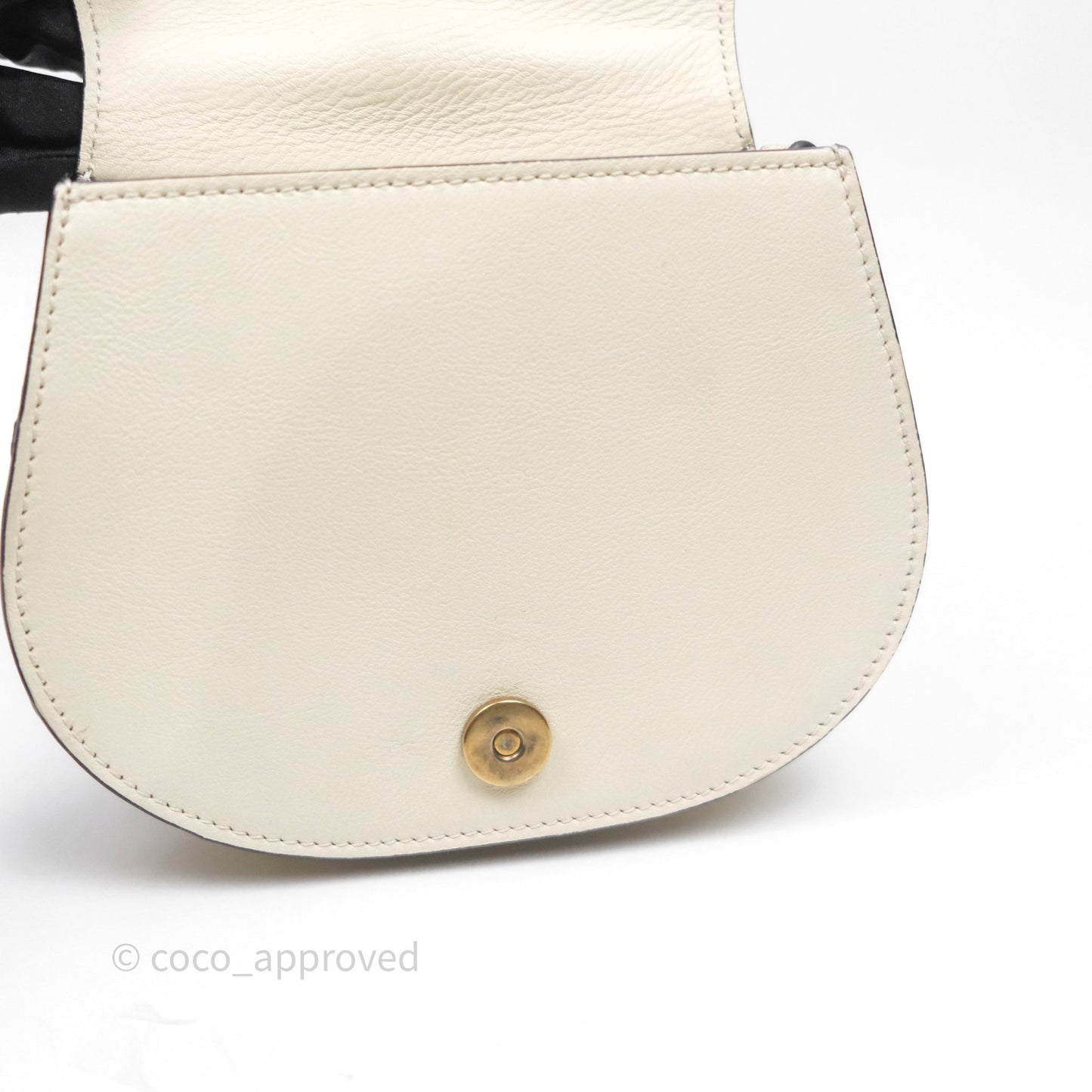 Chloé Nile Crossbody Bag White Calfskin