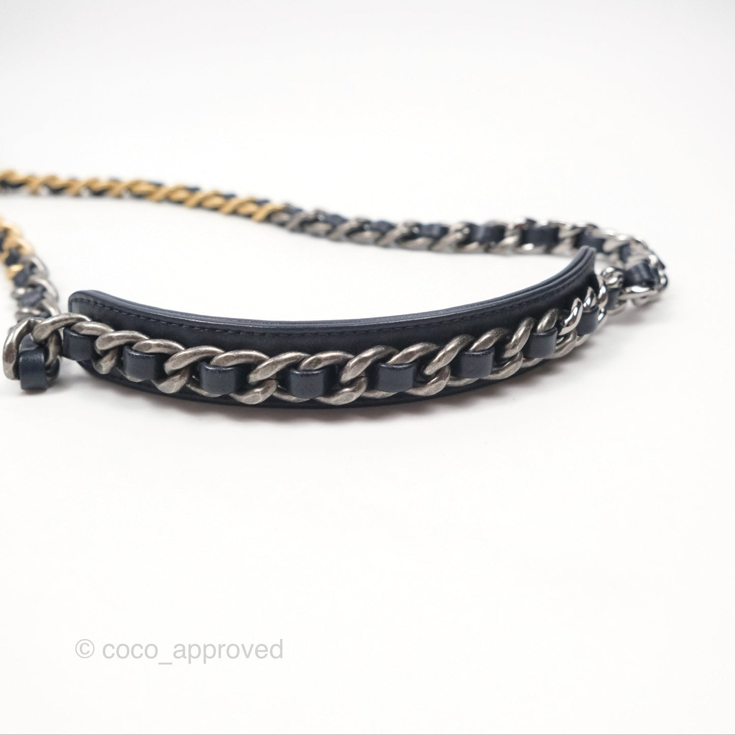Chanel 19 Small Navy Mixed Hardware