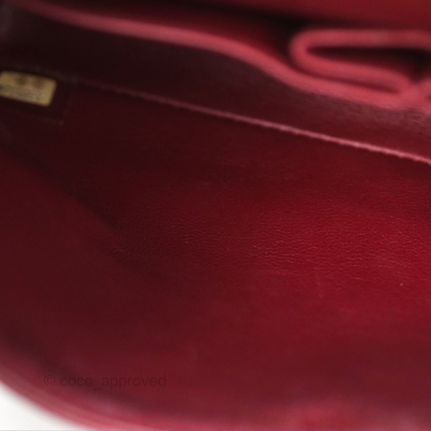 Chanel Vintage Classic Small S/M Flap Burgundy Caviar 24K Gold Hardware