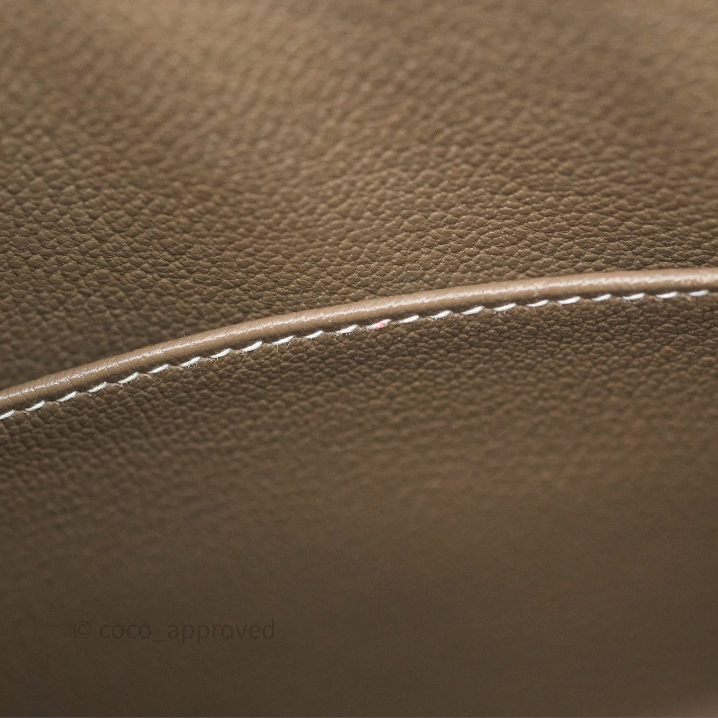 Hermès Kelly 25 Sellier Etoupe Epsom Gold Hardware