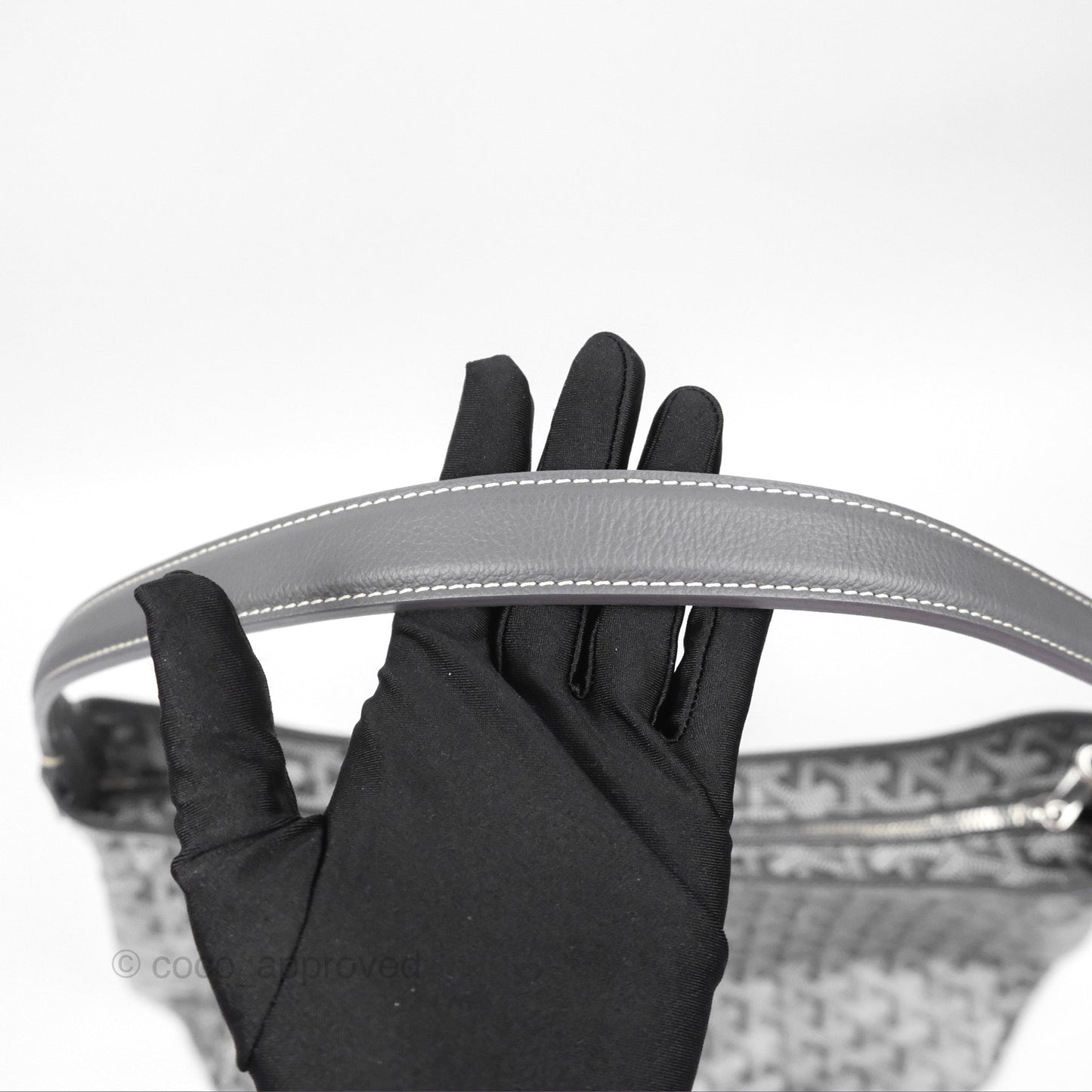 Goyard Bohème Hobo Bag Grey Goyardine Canvas