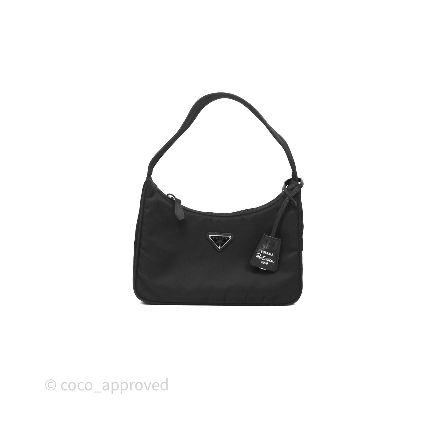 Prada Re-Edition 2000 Nylon Mini Bag Black