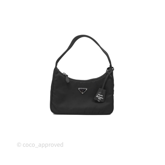 Prada Re-Edition 2000 Nylon Mini Bag Black